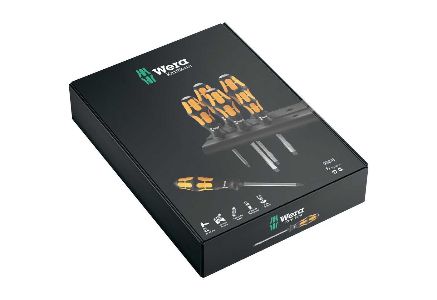 Thumbnail - Wera Multitool Schraubendrehersatz 932/6 05018282001 6-teilig.