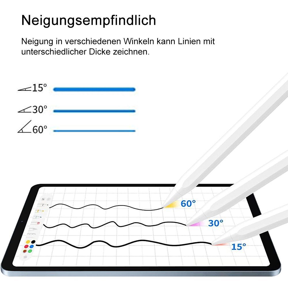 iPad Stylus Eingabestift Apple iPad zggzerg mit Kompatibel Stift 2018-2022, für Stylus Pen