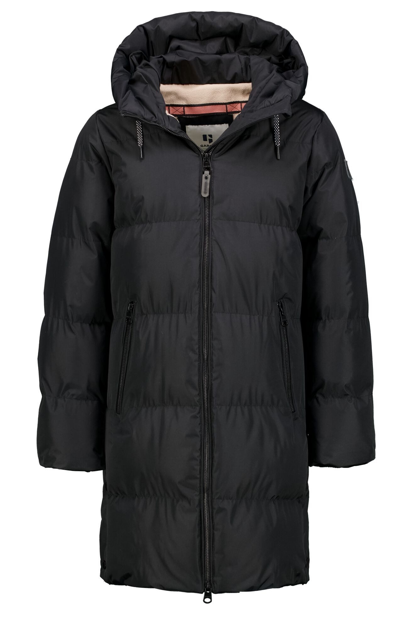 Winterjacke Schwarze Pufferjacke