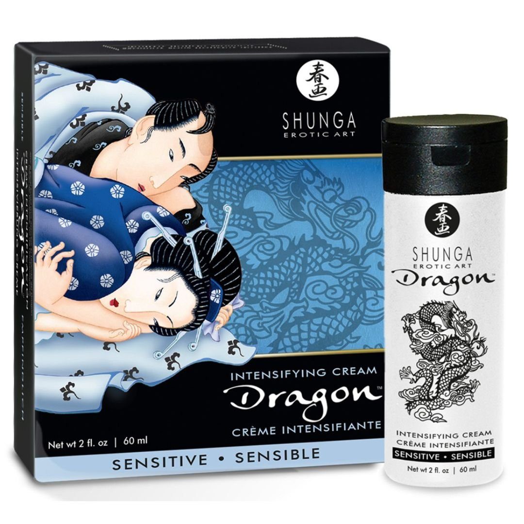 Stimulationsgel Cream Sensitive" "Dragon SHUNGA Penispflegecreme Intensifying