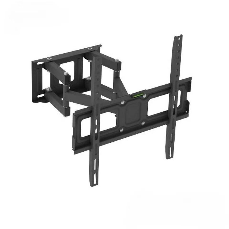VINGLI TV-Wandhalterung TV Wandhalterung Schwenkbar für 26-55 Zoll TVs, Max VESA 400x400mm, (bis 55 Zoll, Schwenkbar Neigbar Ausziehbar)