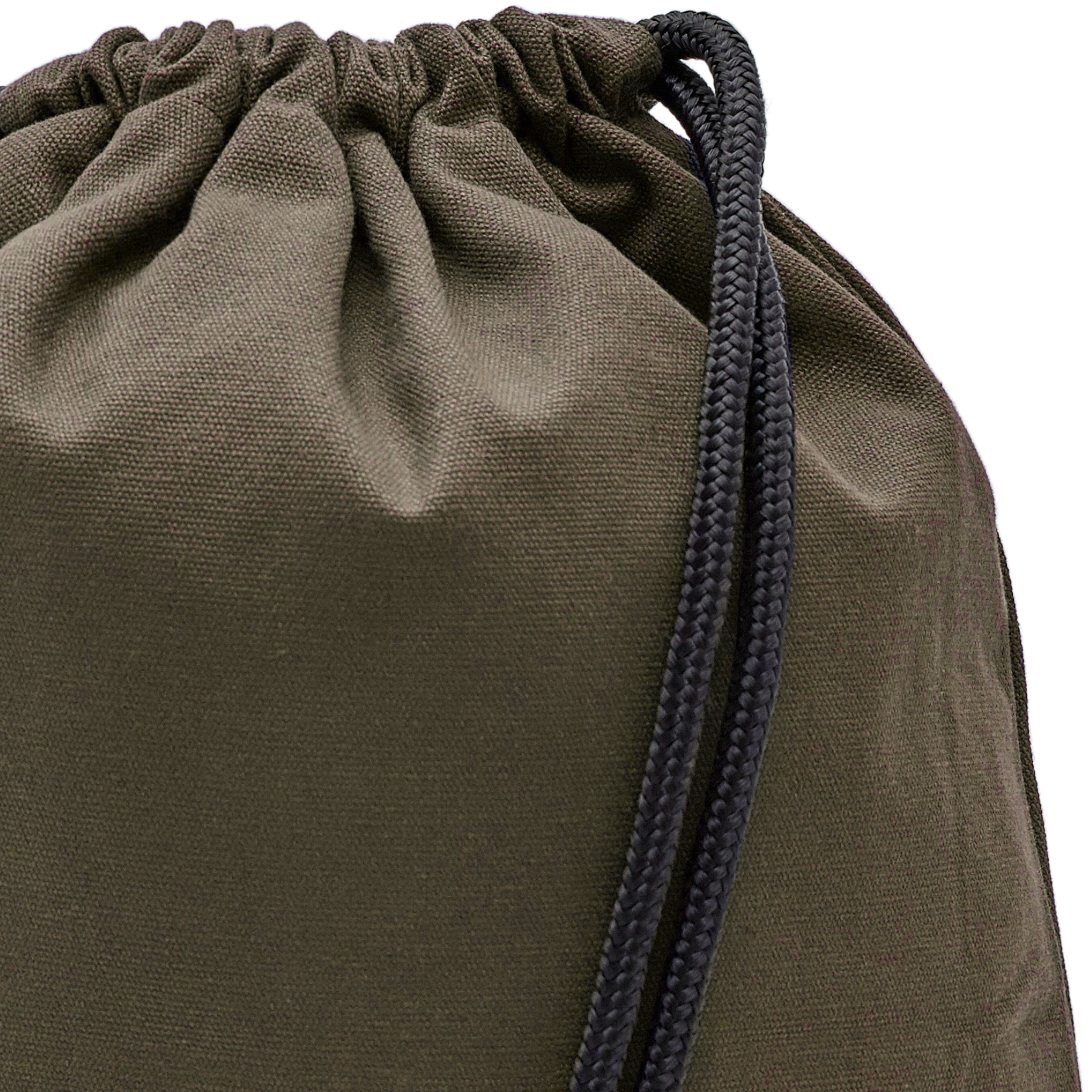 By Bers Turnbeutel Leon By Bers Turnbeutel Beutelrucksack Freizeitrucksack (Tagesrucksack Beutelrucksack Freizeitrucksack Turnbeutel für Strand Sport Festival Freizeit Alltag Einkauf aus Baumwolle Innentasche Schlüsselband), robuste hochwertige Baumwolle - bestens verarbeitet