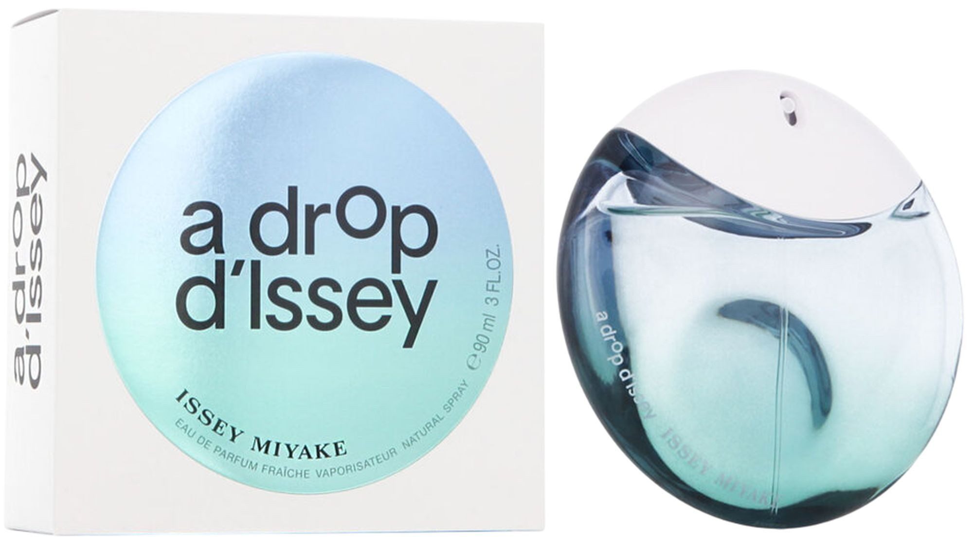 Issey Miyake Eau de Parfum A Drop d'Issey Fraiche EDP Damen Spray, Frisch-blumiger Duft mit Regenakkorden, Flieder und Sandelholz