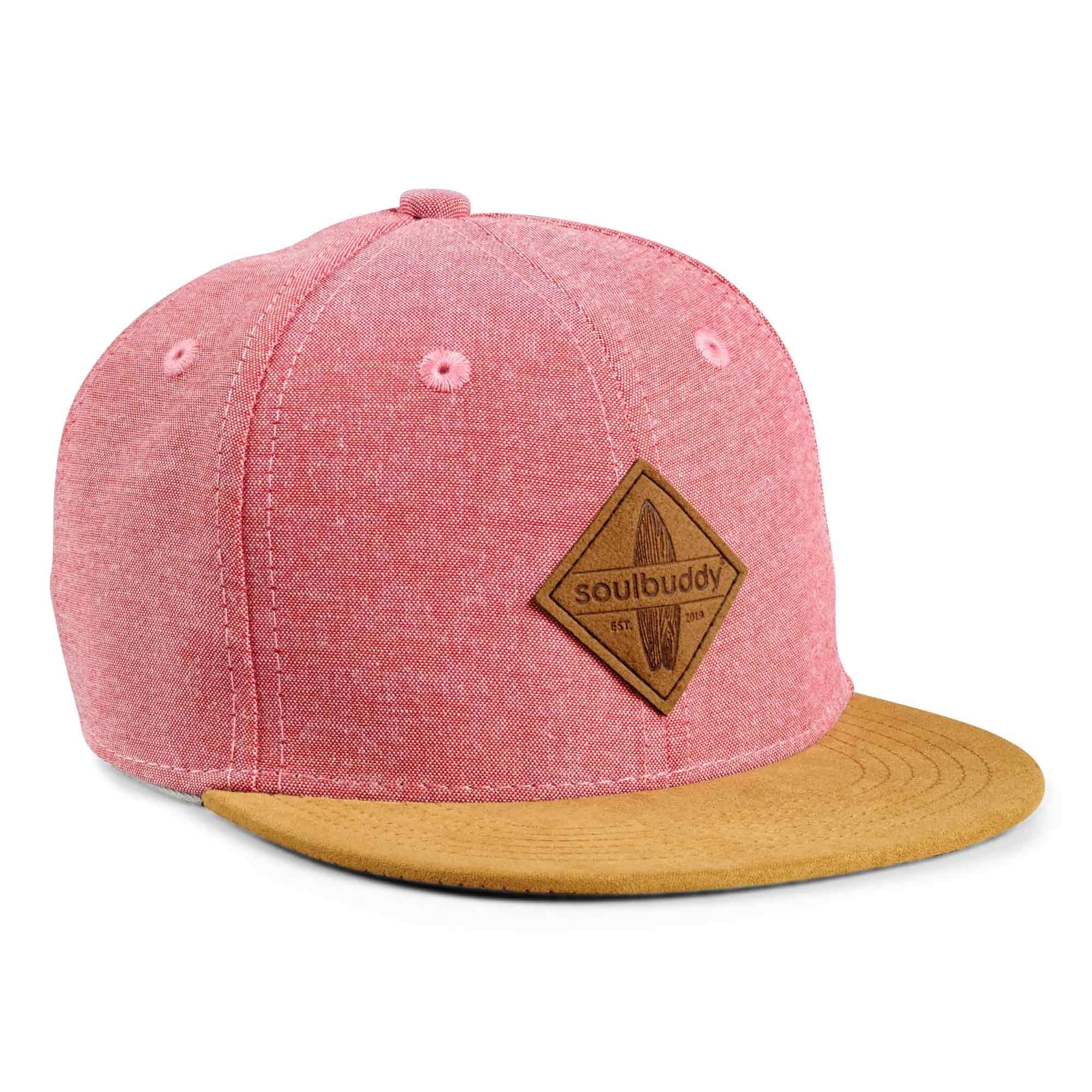 Soulbuddy Snapback Cap Kinder Cap, Basecap Kinder, Cap für Jungen & Mädchen, Cappy Kinder (Für Kita, Kindergarten & Schule, Minimalisches Design) 3 Kids Größen verfügbar