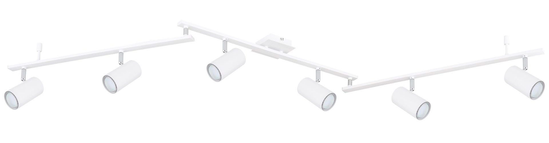 GLOBO LIGHTING Deckenstrahler ROBBY, ohne Leuchtmittel, Deckenspot, GU10 Fassung, Wohnzimmer, Flur