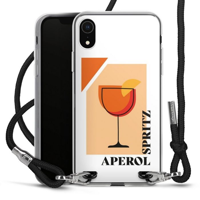 DeinDesign Handyhülle Aperol Spritz Apple iPhone Xr Handykette Hülle mit Band Case zum Umhängen