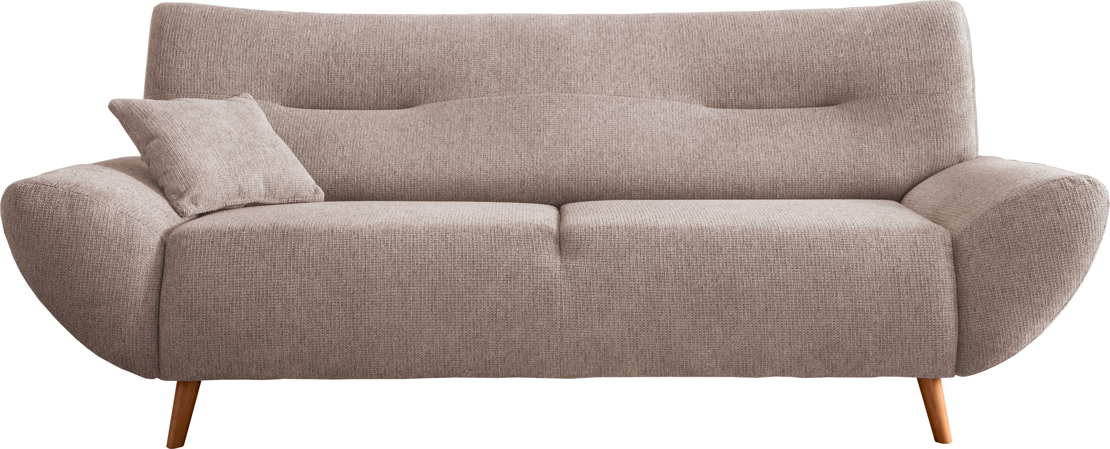 Home affaire Polstergarnitur Drago Set 3-2-1, elegant & zeitlos, komfortabel, moderne Formensprache, (Set, 3-tlg., 3-Sitzer, 2-Sitzer und Sessel), Set 3-2-1, be – Bild 5 von 5