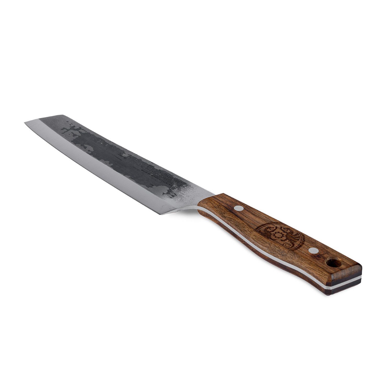Petromax Kochmesser Kochmesser Solingen 31,5 cm Glattschliff Handabzug, Klinge 17 cm, langlebig, aus hochwertigen Klingenstahl