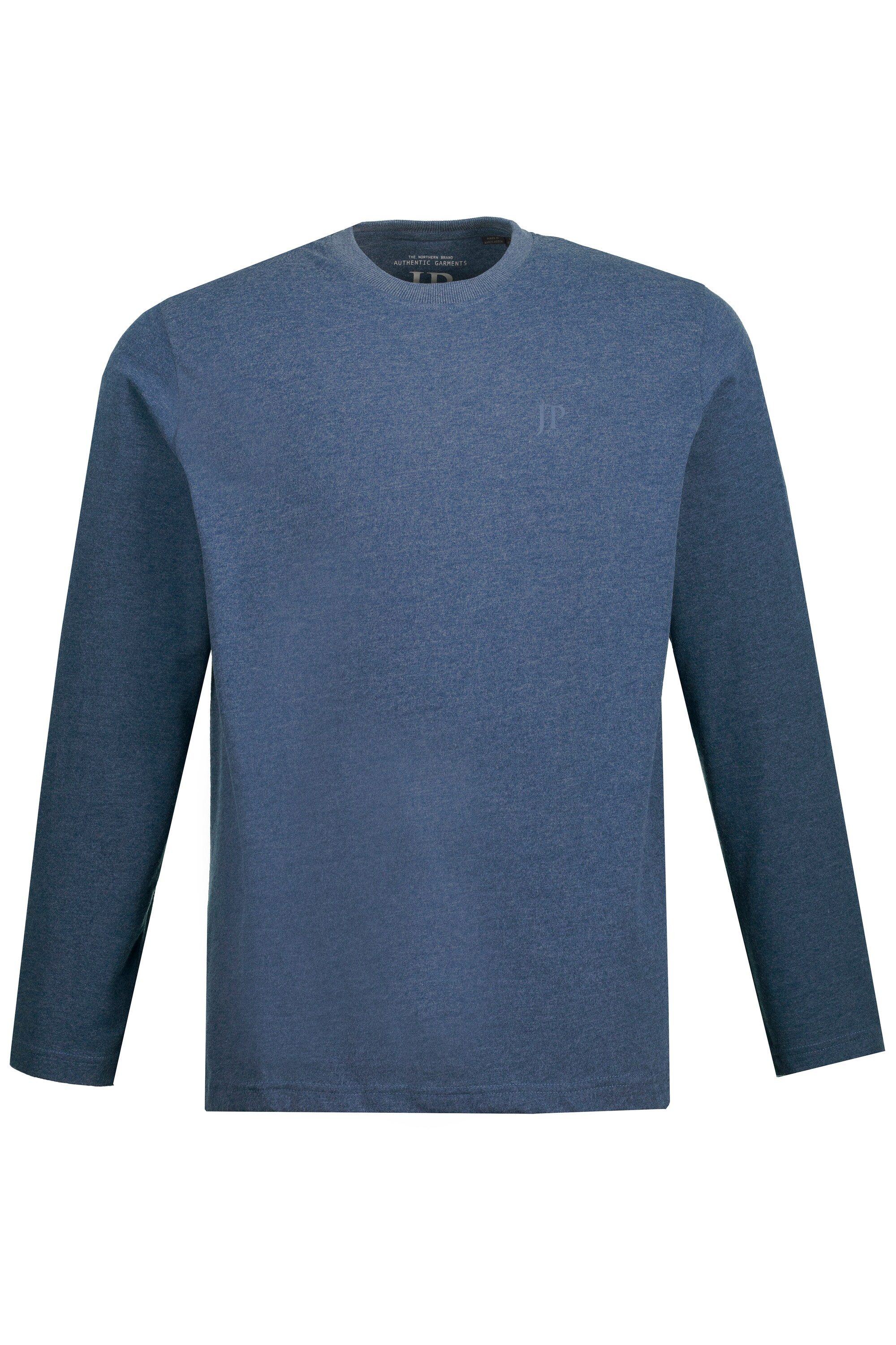 JP1880 T-Shirt bis 8XL Langarmshirt Sweatshirt mit Logo-Stickerei günstig online kaufen