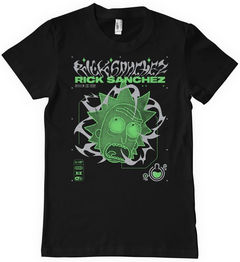 Rick and Morty T-Shirt Rick Sanchez Lab T-Shirt