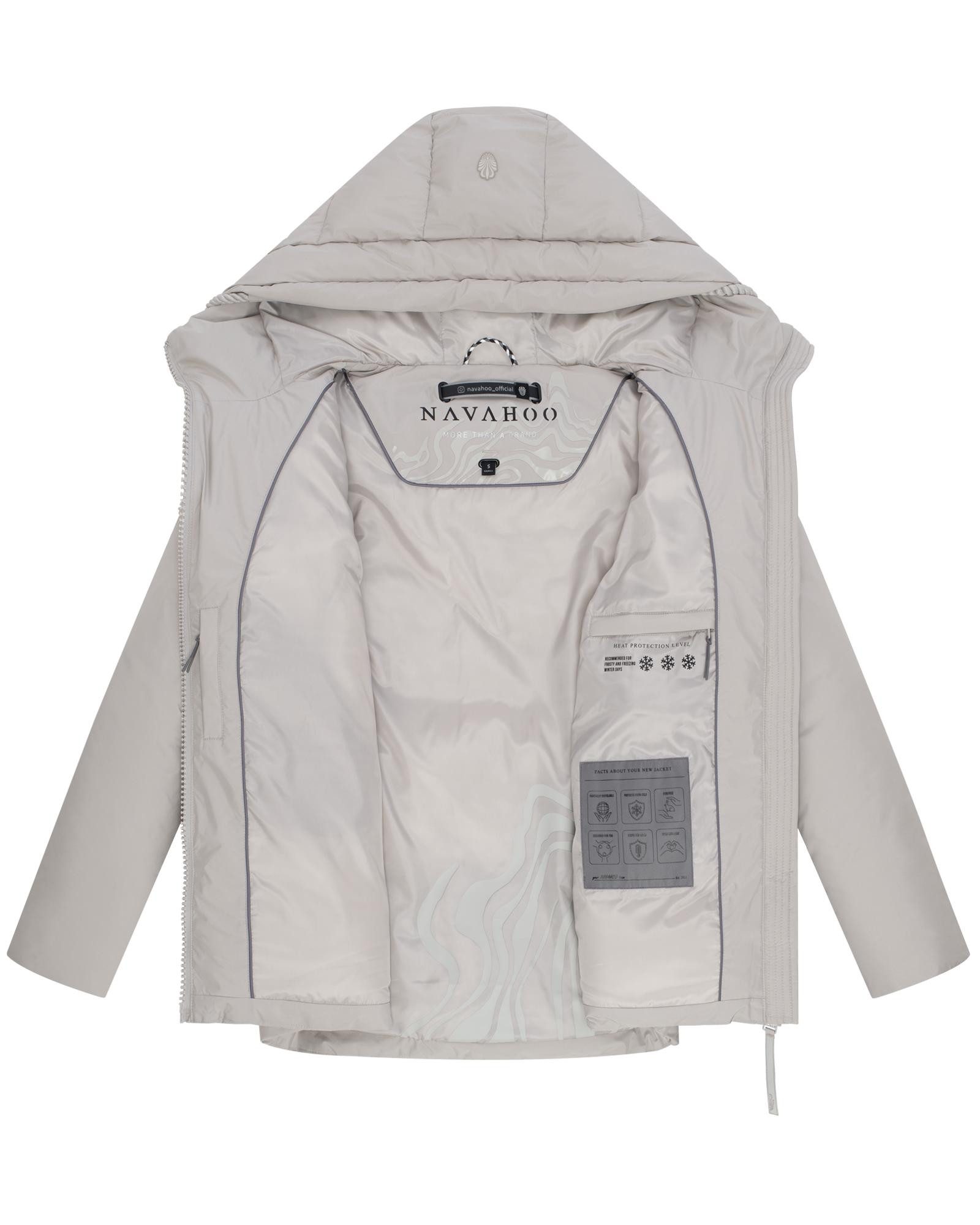 Navahoo Steppjacke Pastellzauber 14 Winterjacke mit Kapuze