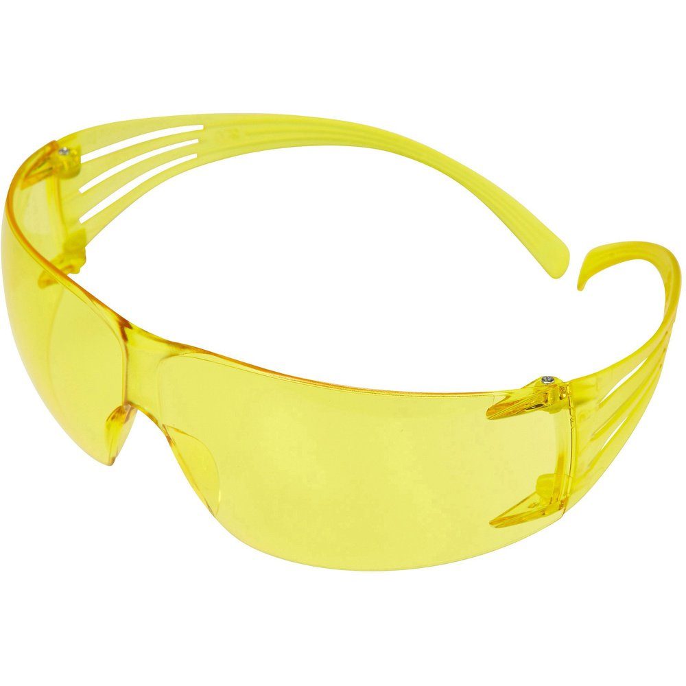 3M Arbeitsschutzbrille 3M SF203AF Schutzbrille mit Antibeschlag-Schutz Gelb
