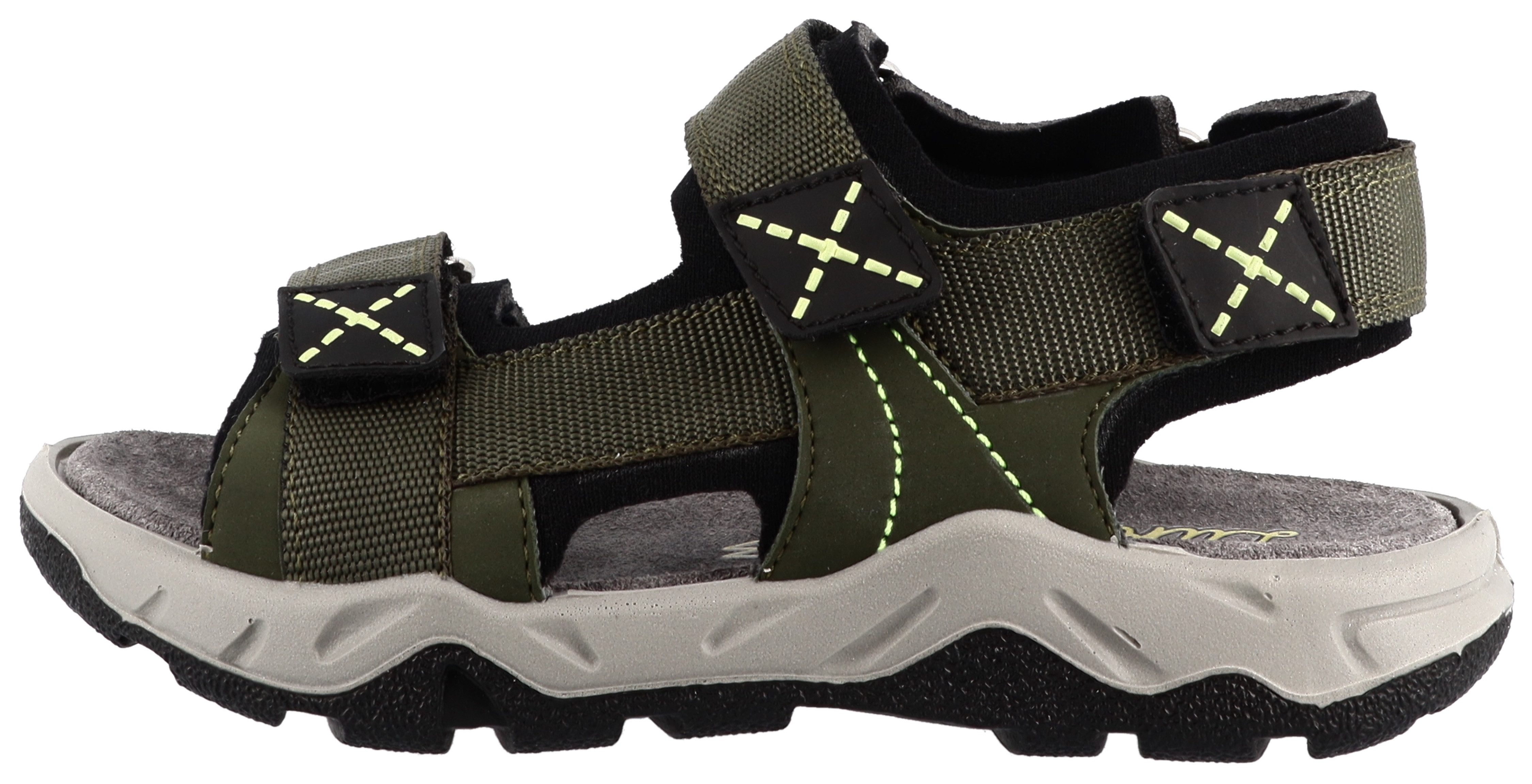 Lurchi Odono 1 Sandale Trekkingsandale mit Klettverschluss, Größenschablone zum Download