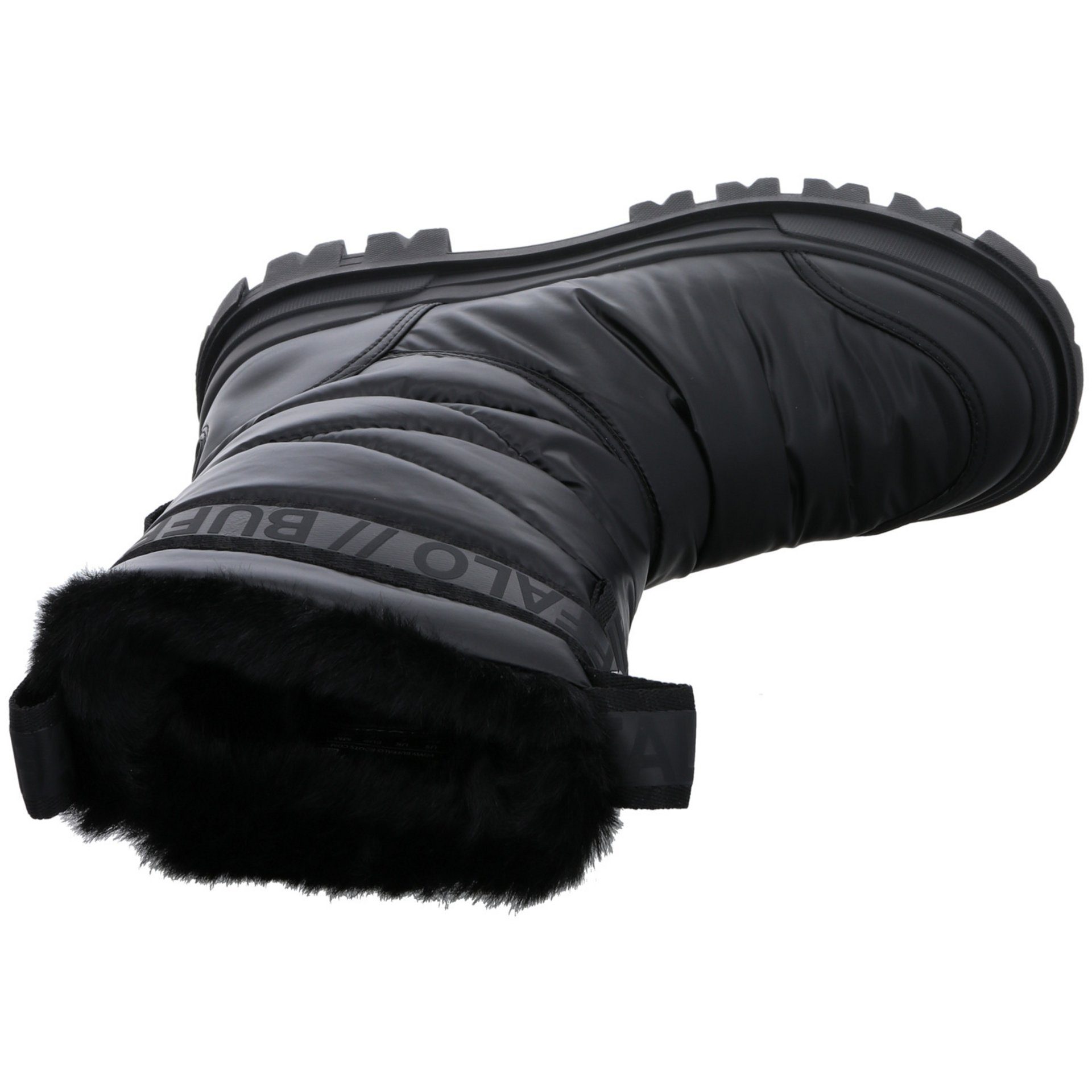 Buffalo Aspha Quilt Snowboots Synthetikkombination Logoschriftzug Boots