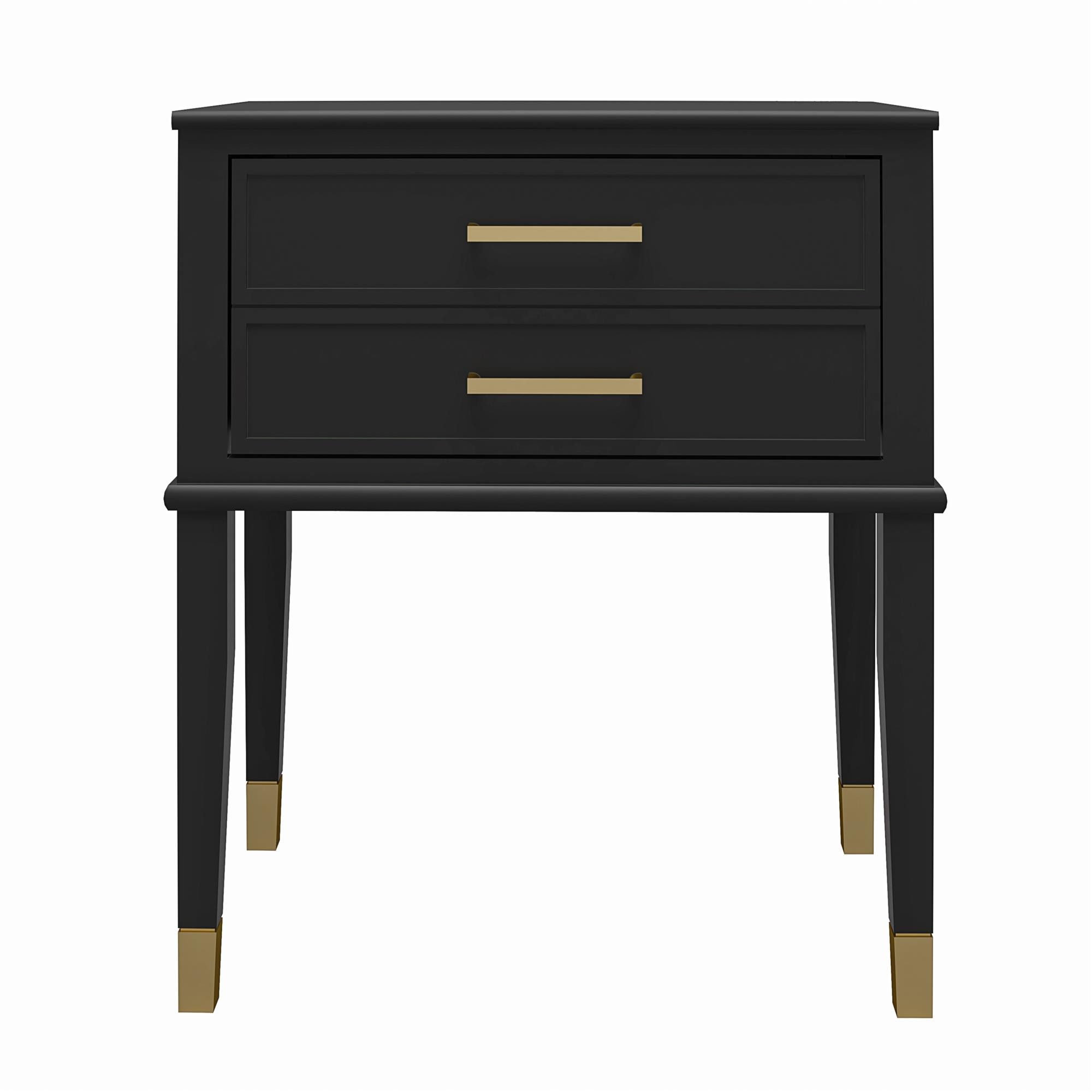loft24 Beistelltisch Westerleigh - Ablagetisch Akzentisch Sofatisch Nachttisch, Beistellschrank, Nachttisch, Nachtschrank mit Schublade, Breite 60 cm