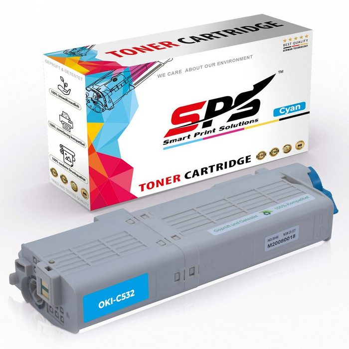 SPS Tonerkartusche Kompatibel für OKI MC573 46490607 (1er Pack)