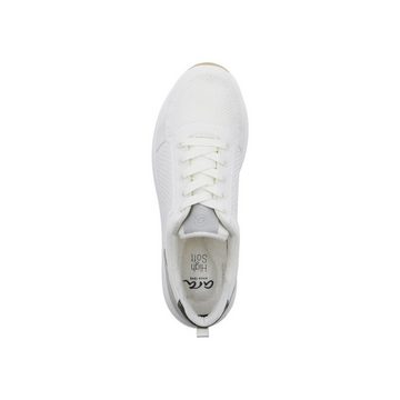 Ara Osaka - Damen Schuhe Schnürschuh Sneaker Materialmix weiß