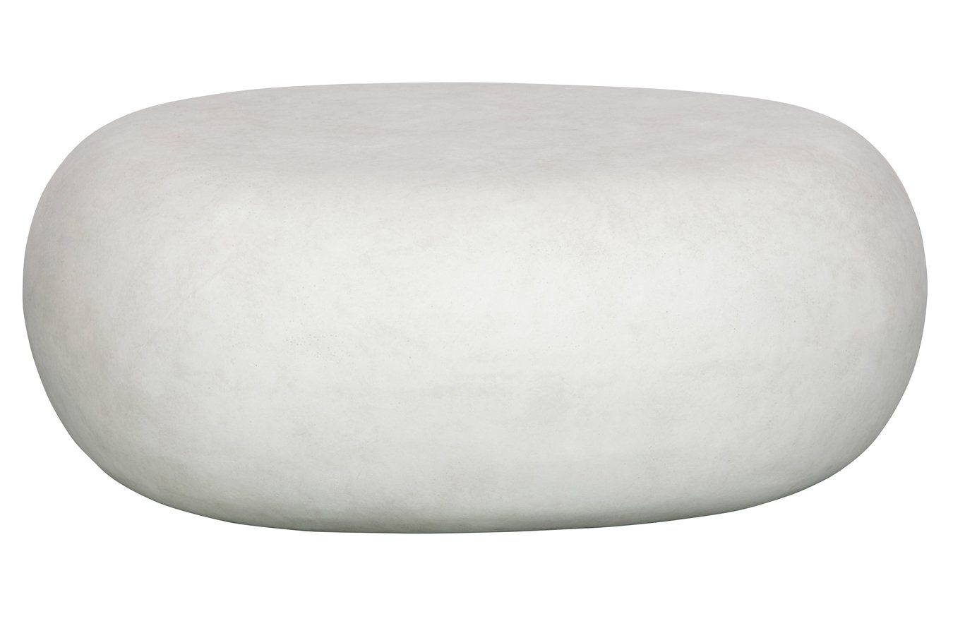 vtwonen Couchtisch Couchtisch Pebble cm - Weiß - 31x65x94