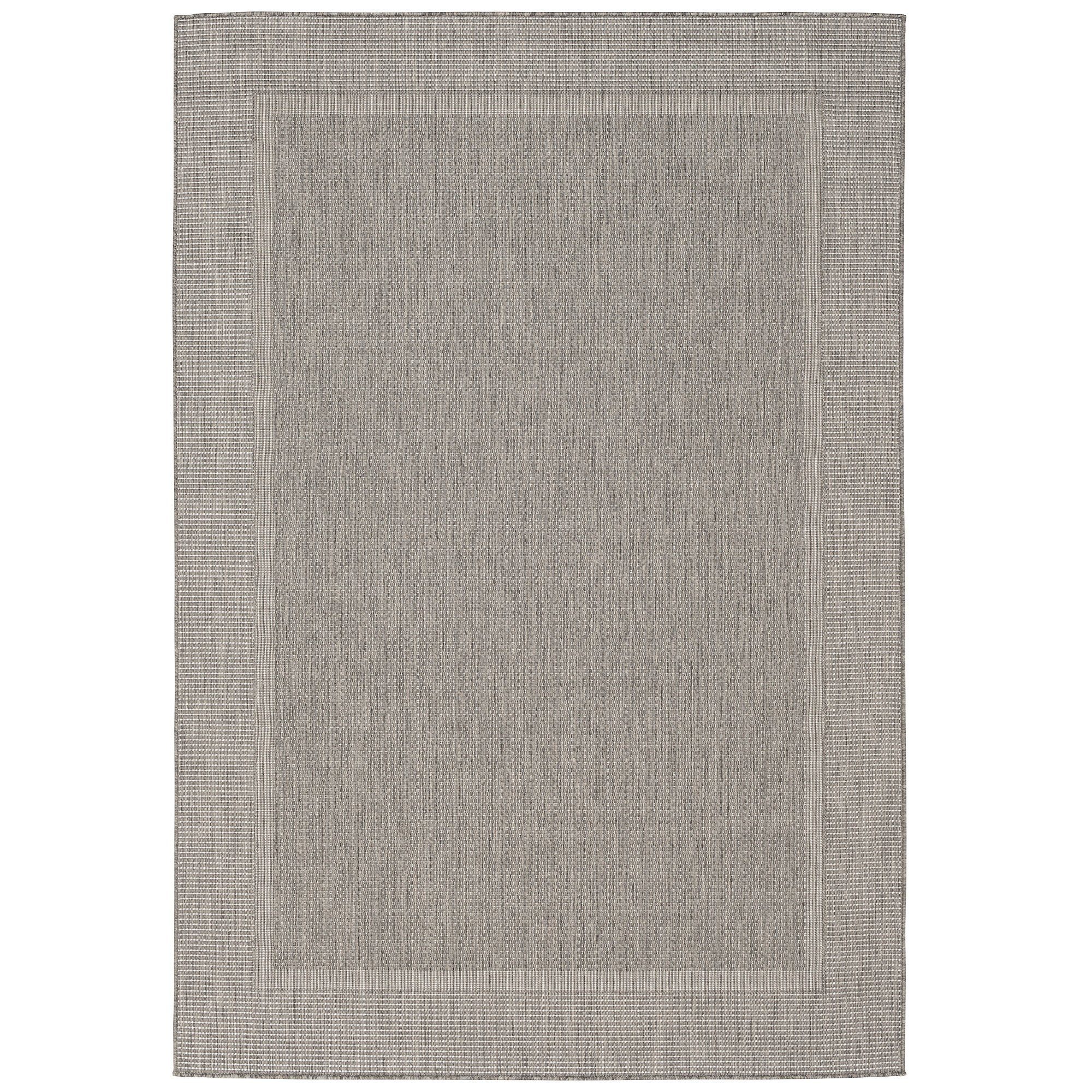Pergamon Outdoorteppich In & Outdoor Teppich Natur Valencia Bordüre, Rechteckig, Höhe: 4 mm