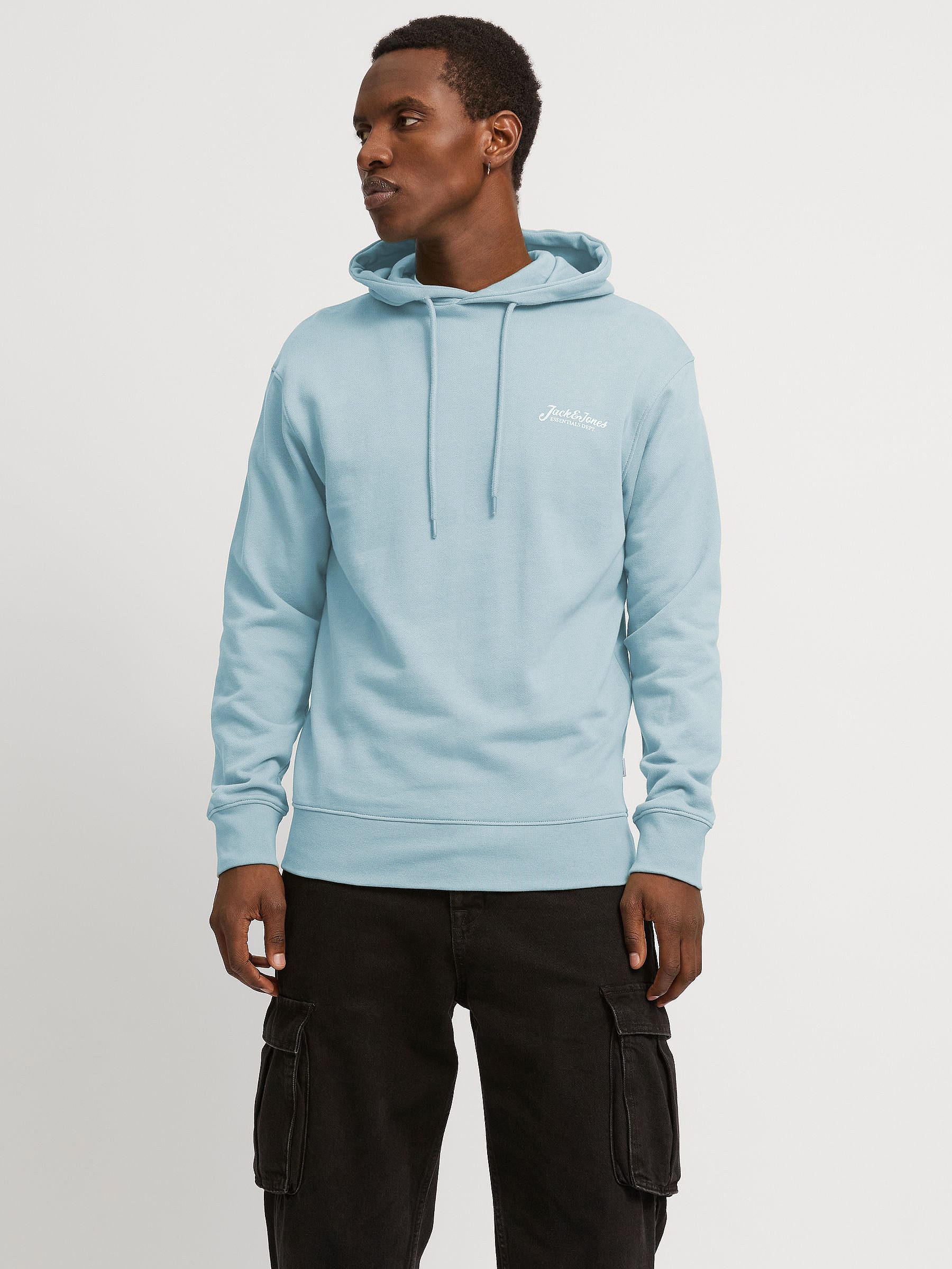 Jack & Jones Hoodie Essential Dept Sweatshirt mit Kordelzug und Logo JJBEAU günstig online kaufen
