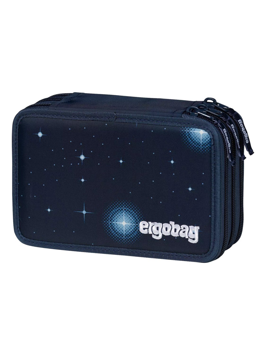 ergobag Federmäppchen Maxi Mäppchen, (1-tlg), mit Stiften befüllt
