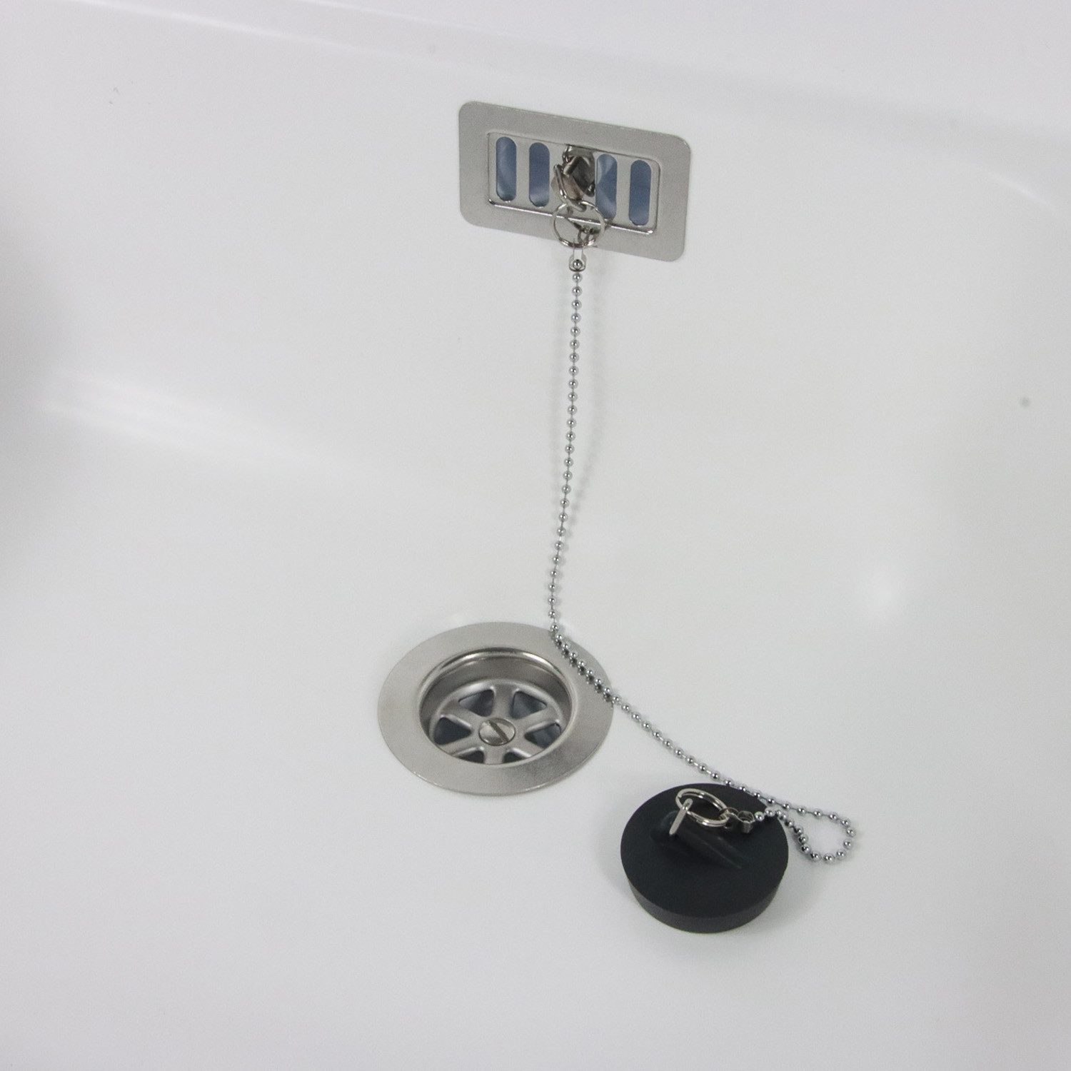 Haas Otto Waschbecken Kunststoff-Universal-Ausgussbecken "Basic", weiss