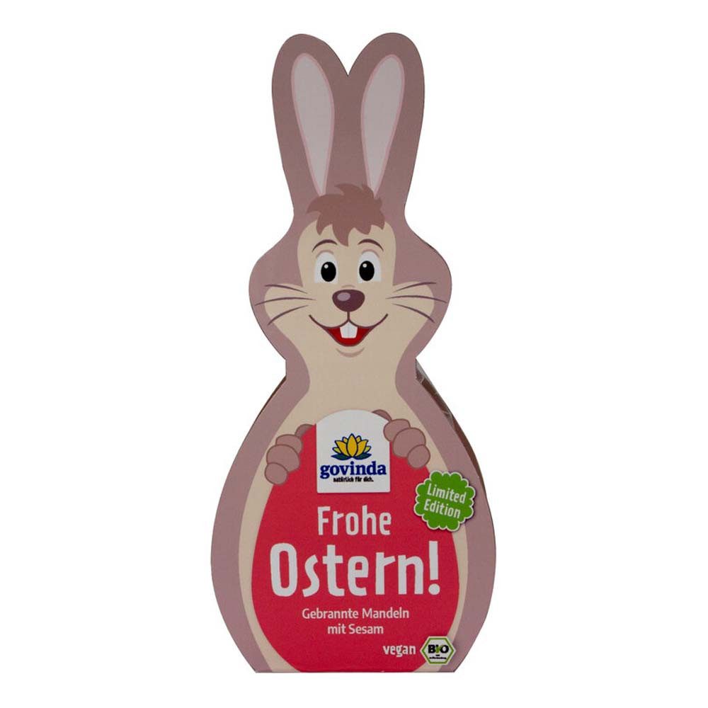 Govinda Süßigkeit Frohe Ostern - Sesam-Mandeln süß & edel 50g