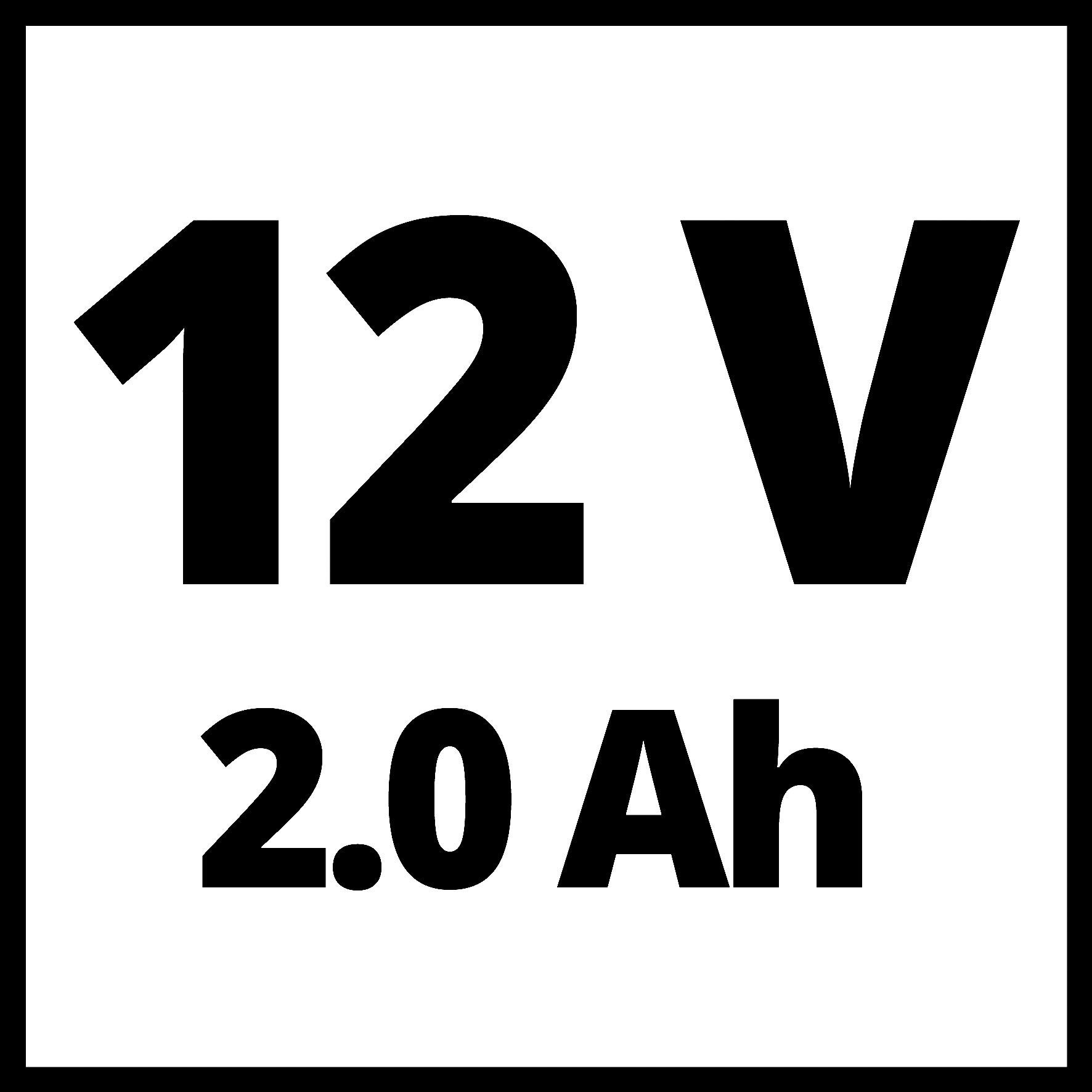 U/min, Einhell Li (2x2.0Ah), 2 Ladegerät 1400 +22+CL und max. Akku-Bohrschrauber Akkus (Set), 12/1 TE-CD inkl.