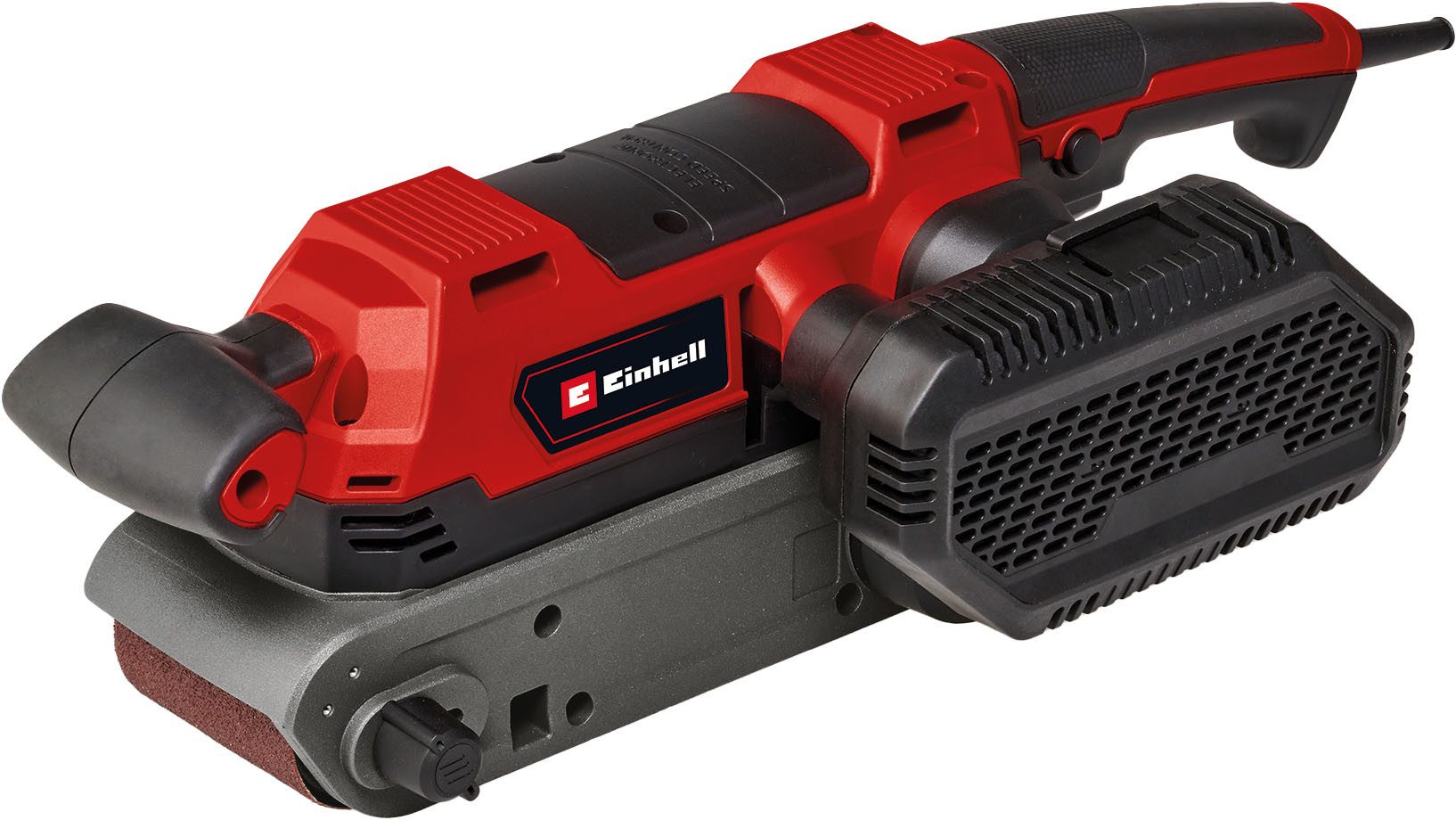 Einhell Bandschleifer TE-BS 850 E, 850 Watt, mit 3 Schleifbändern und 2 Schraubzwingen
