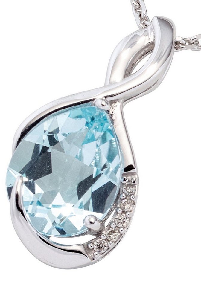 JOBO Kettenanhänger Anhänger mit Blaut... JOBO Kettenanhänger Anhänger mit Blaut...