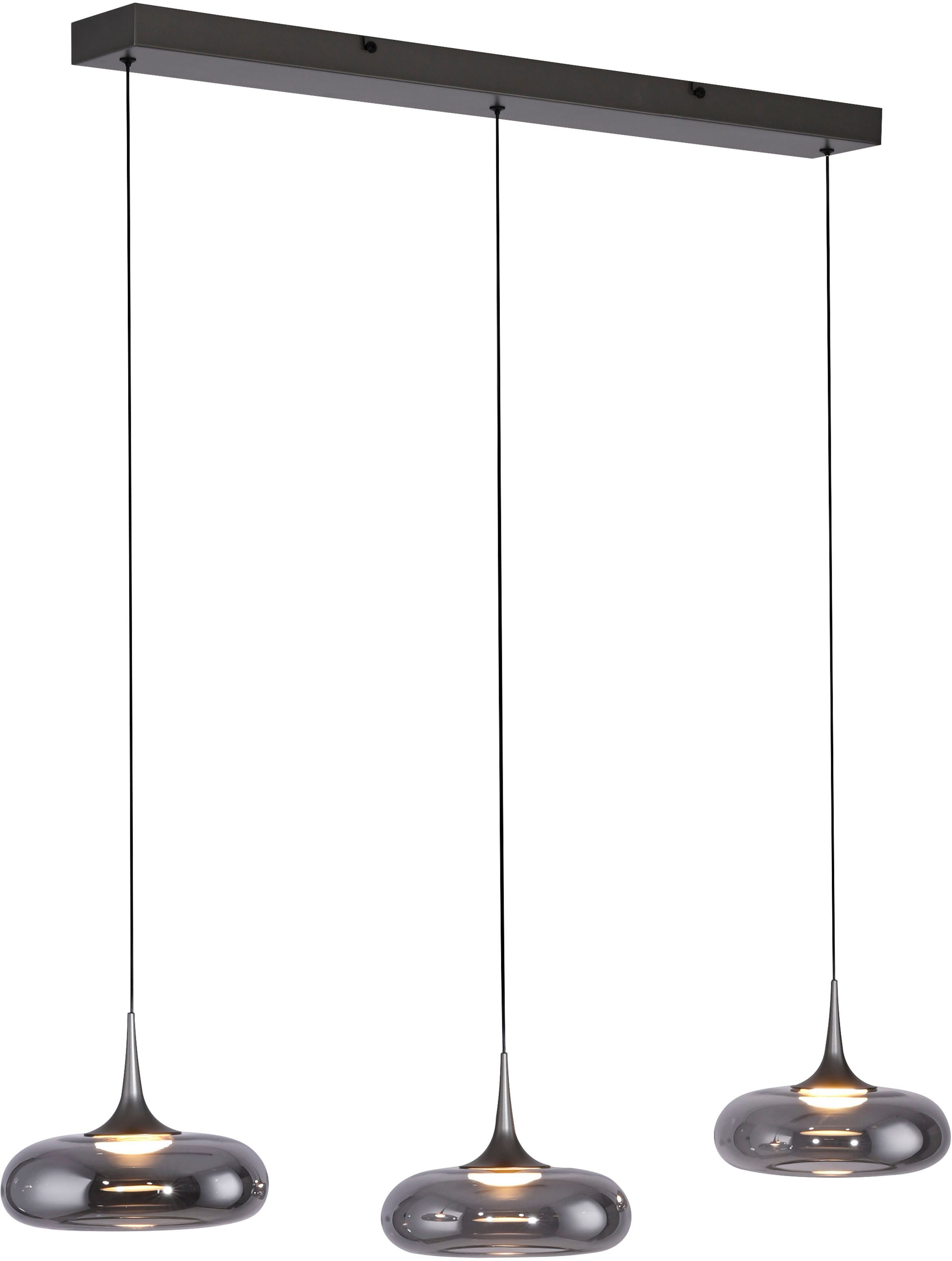 SCHÖNER WOHNEN-Kollektion LED Pendelleuchte POSH, Dimmfunktion, LED fest integriert, Warmweiß, SCHÖNER WOHNEN Kollektion, SimplyDim, Memoryfunktion, Comfort-Lift