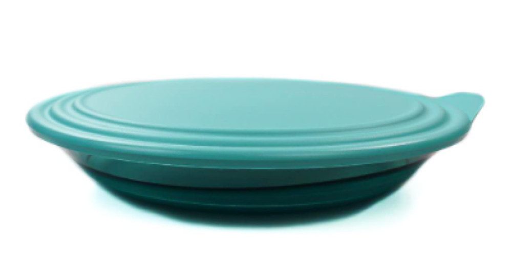 TUPPERWARE Servierschale Tupperware Eleganzia Schale türkis 1,5 L
