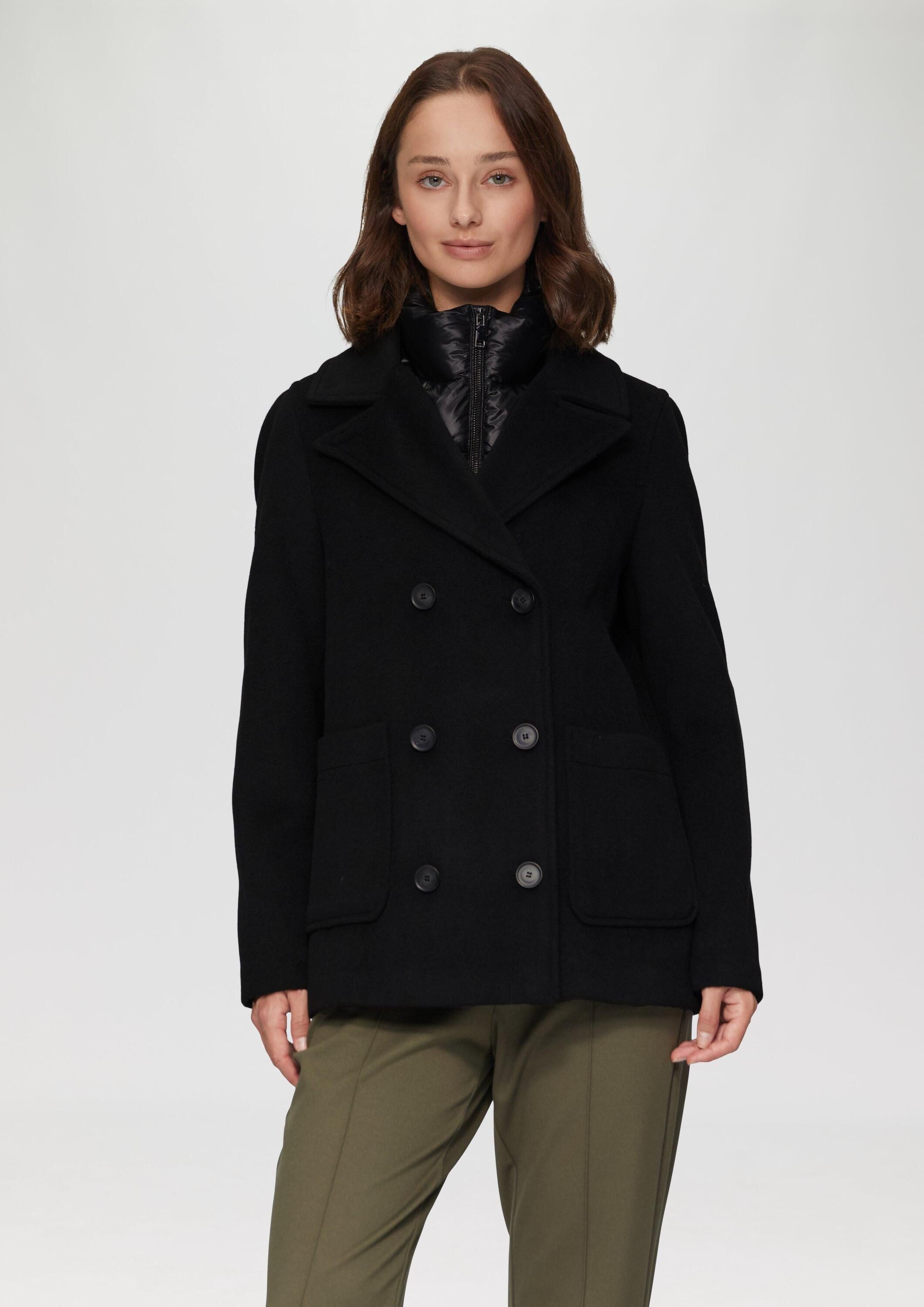 s.Oliver Funktionsjacke Outdoor-Jacke Caban im Materialmix mit herausnehmba günstig online kaufen