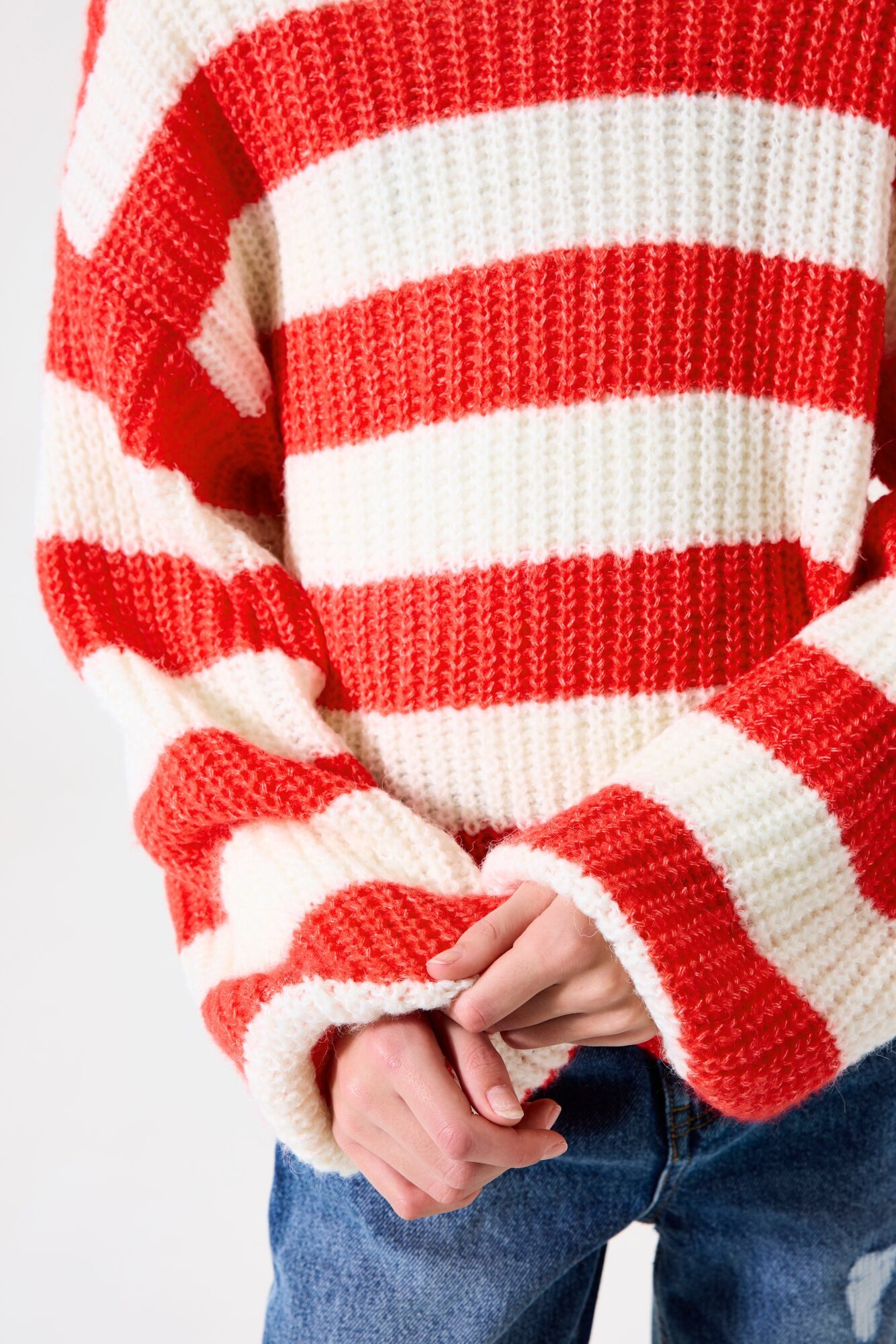 Garcia Strickpullover mit Blockstreifen