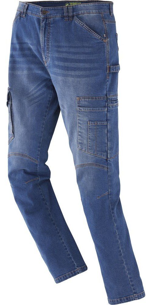 Arbeitshose Herren Denim-Arbeitshose Workwear Terrax