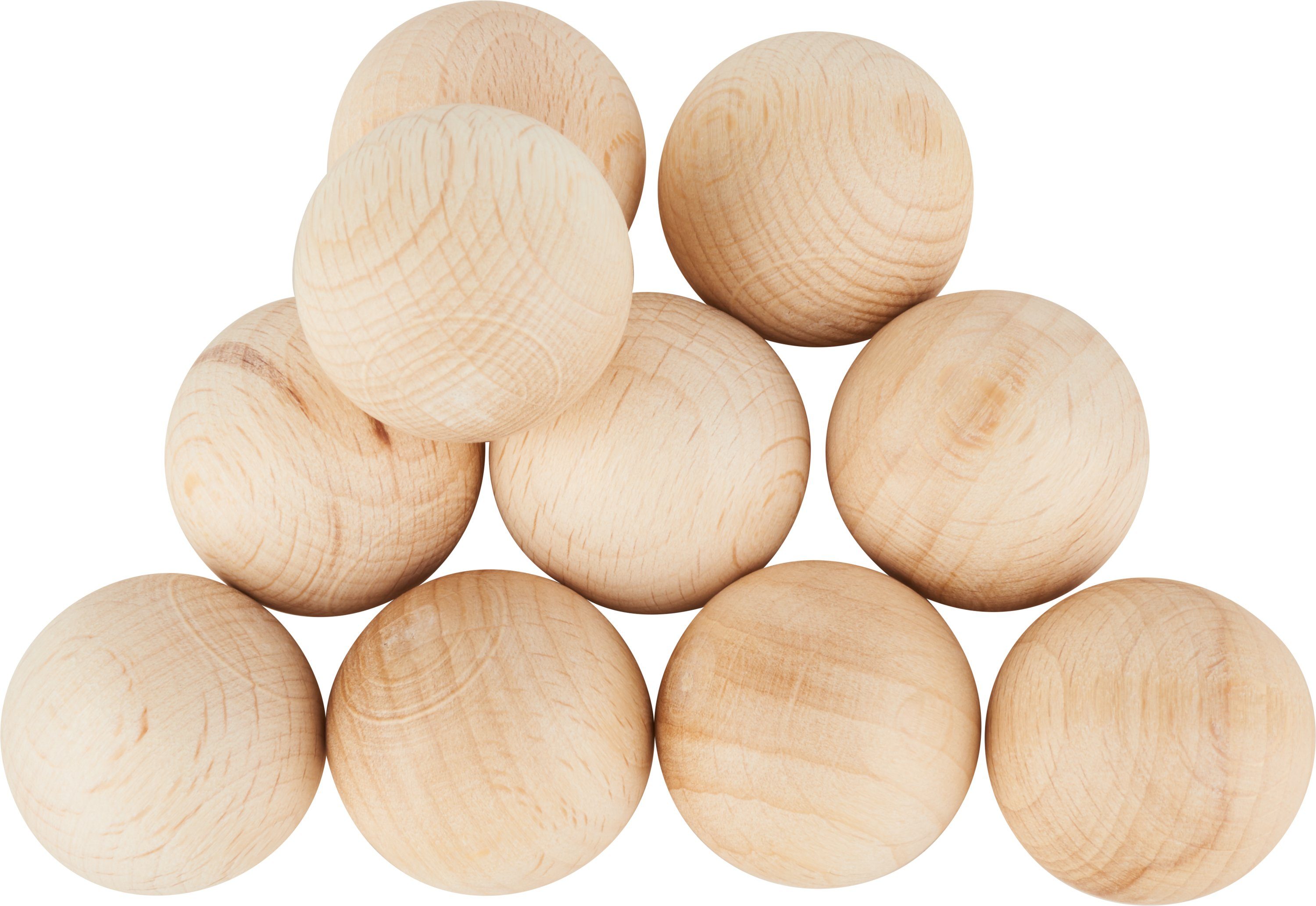 VBS Ремесленные бусы Holzkugeln, (10-tlg), ohne Bohrung, Ø 25 mm