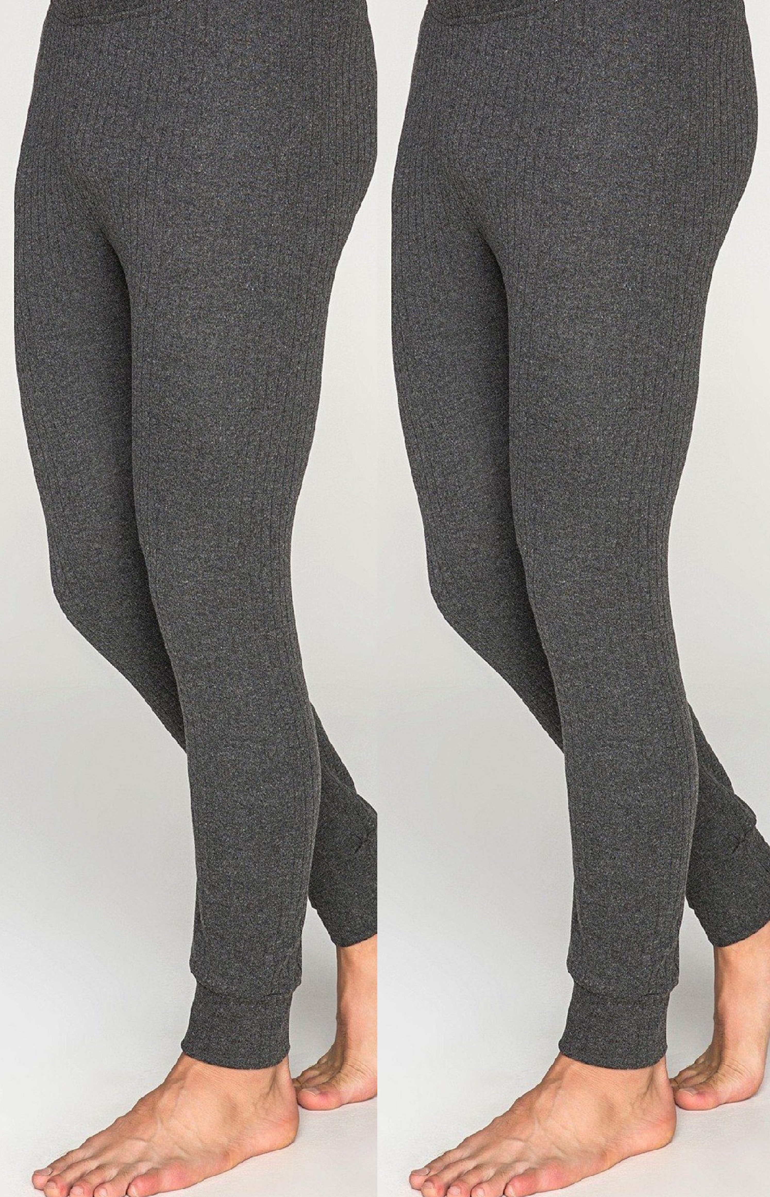 DDOnlineShop Lange Unterhose Herren Leggings (Spar-Set, 2-St., 2er-Pack) Premium Qualität -A-6015