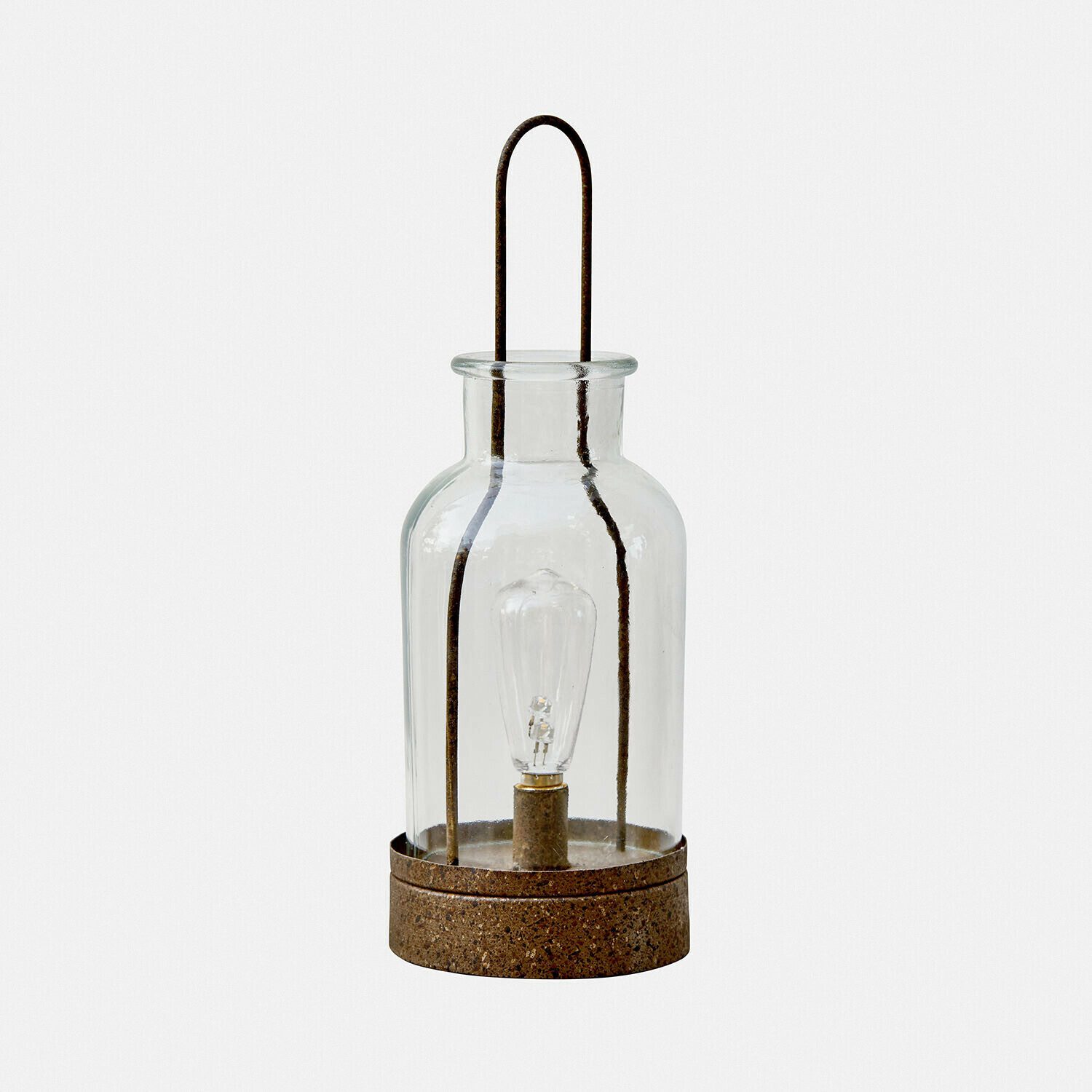 Mirabeau LED Laterne LED-Laterne Falirah antikbraun