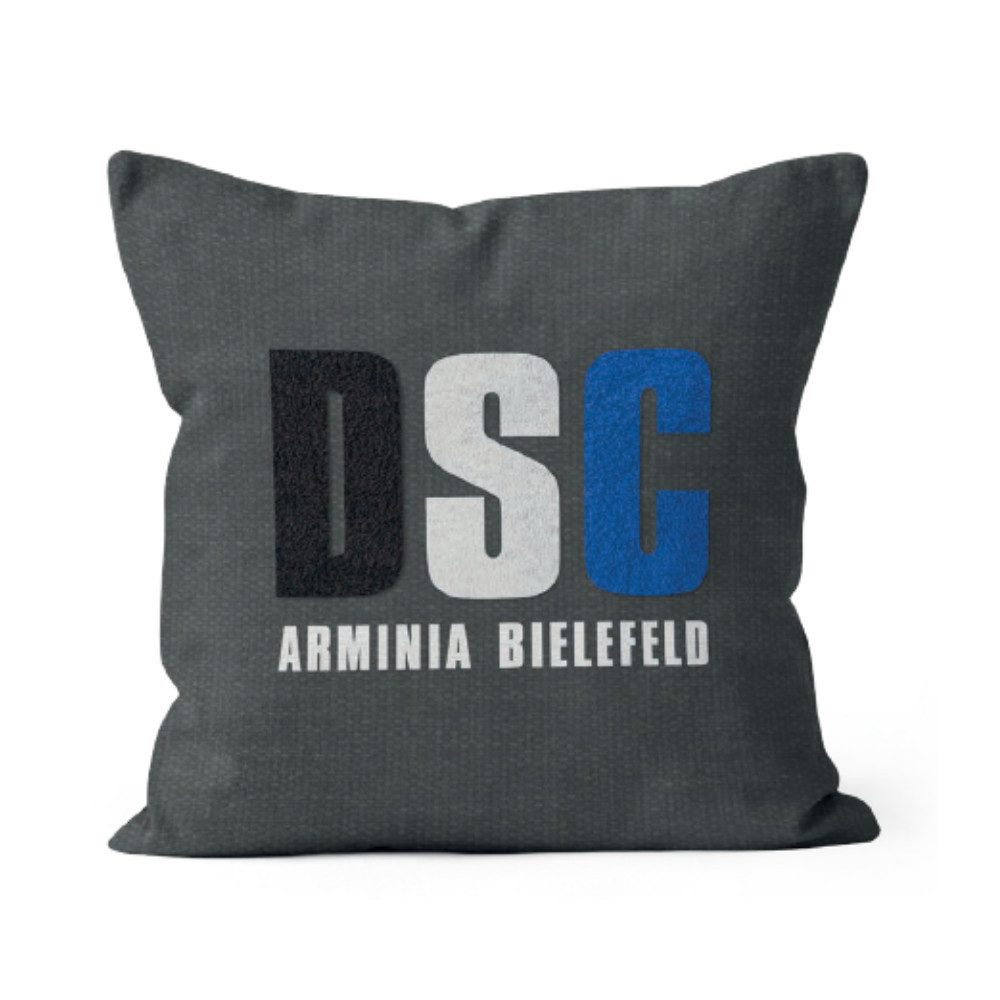 Arminia Bielefeld Dekokissen Arminia Bielefeld Buchstabenkissen DSC