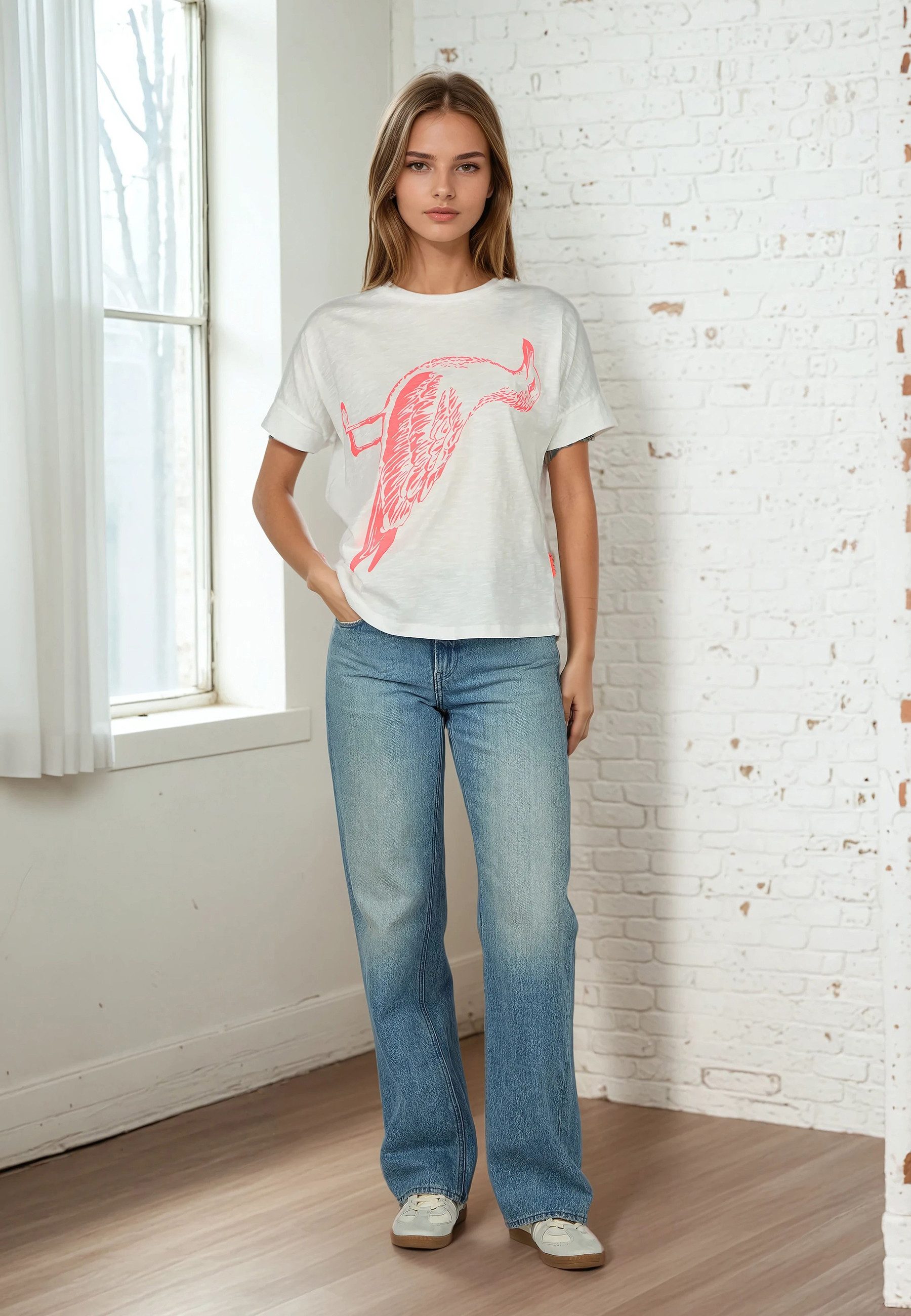 salzhaut T-Shirt UTNAIHN Damen Relaxed-Fit Der günstig online kaufen