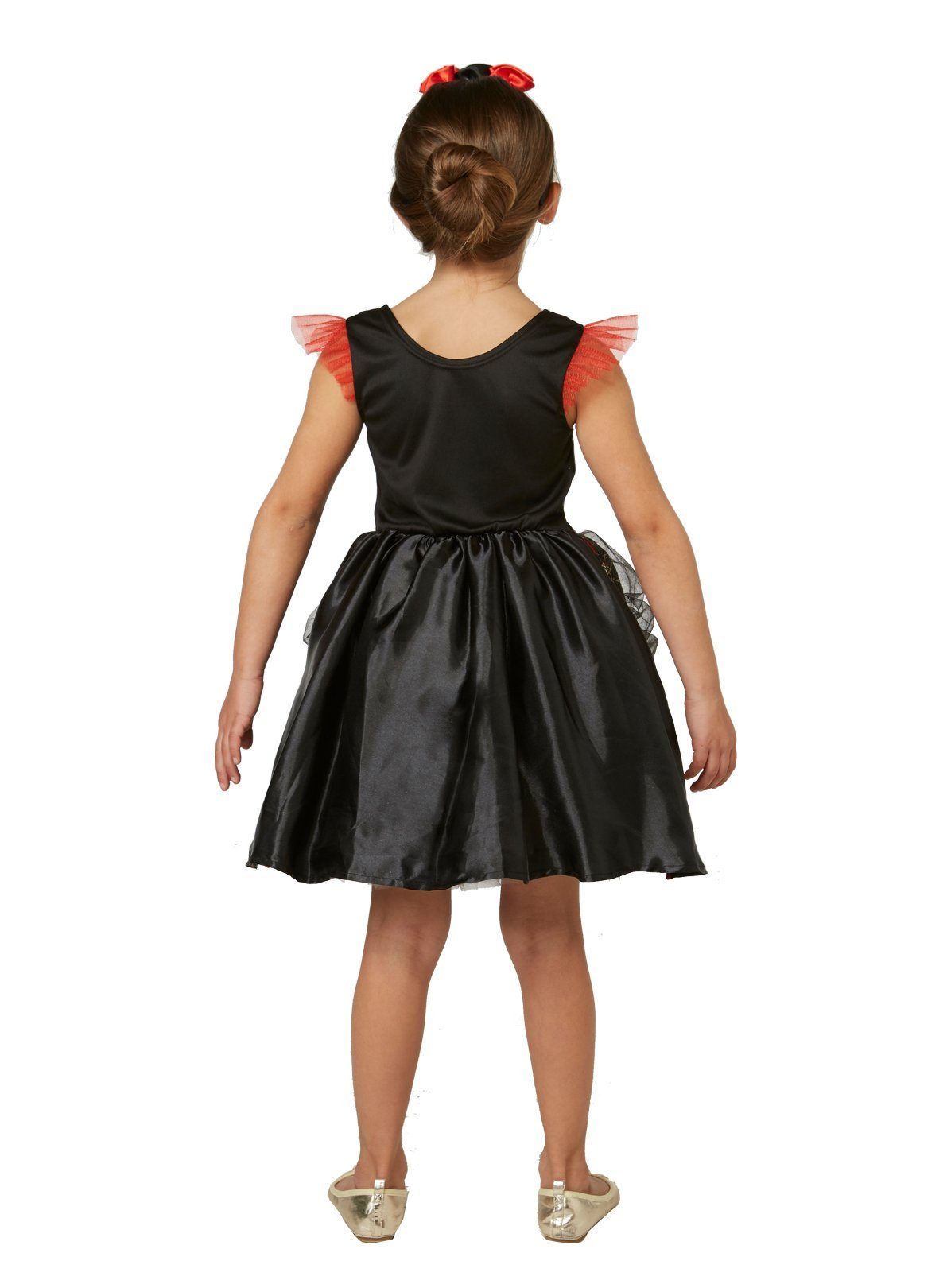 Rubie´s Kostüm Catrina Kleid - Halloween Kostüm Kinder Mädchen, Mit Rosen und Schädeln dekoriertes Kleid für Halloween