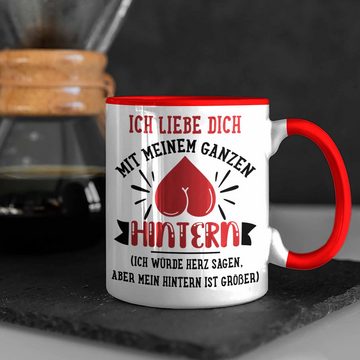 Trendation Tasse Trendation - Tasse für Freund Geschenk mit Sprüchen Valentinstag Kaffeetasse Spruch Liebe
