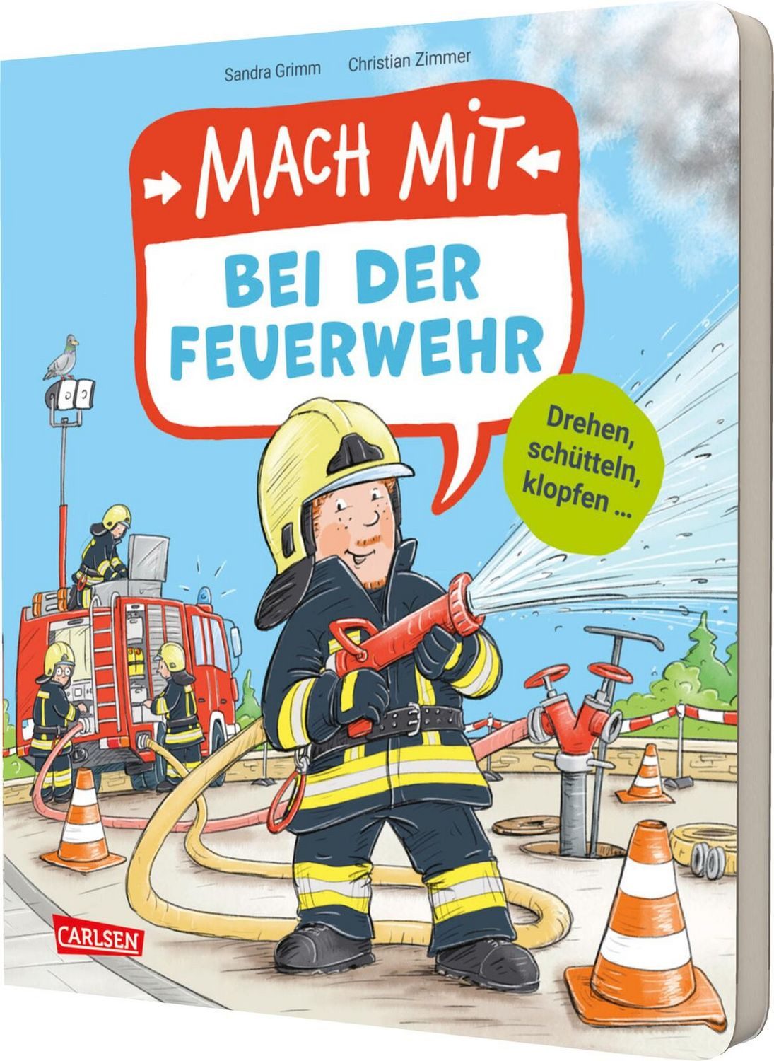 Mach mit - Bei der Feuerwehr / Sandra Grimm