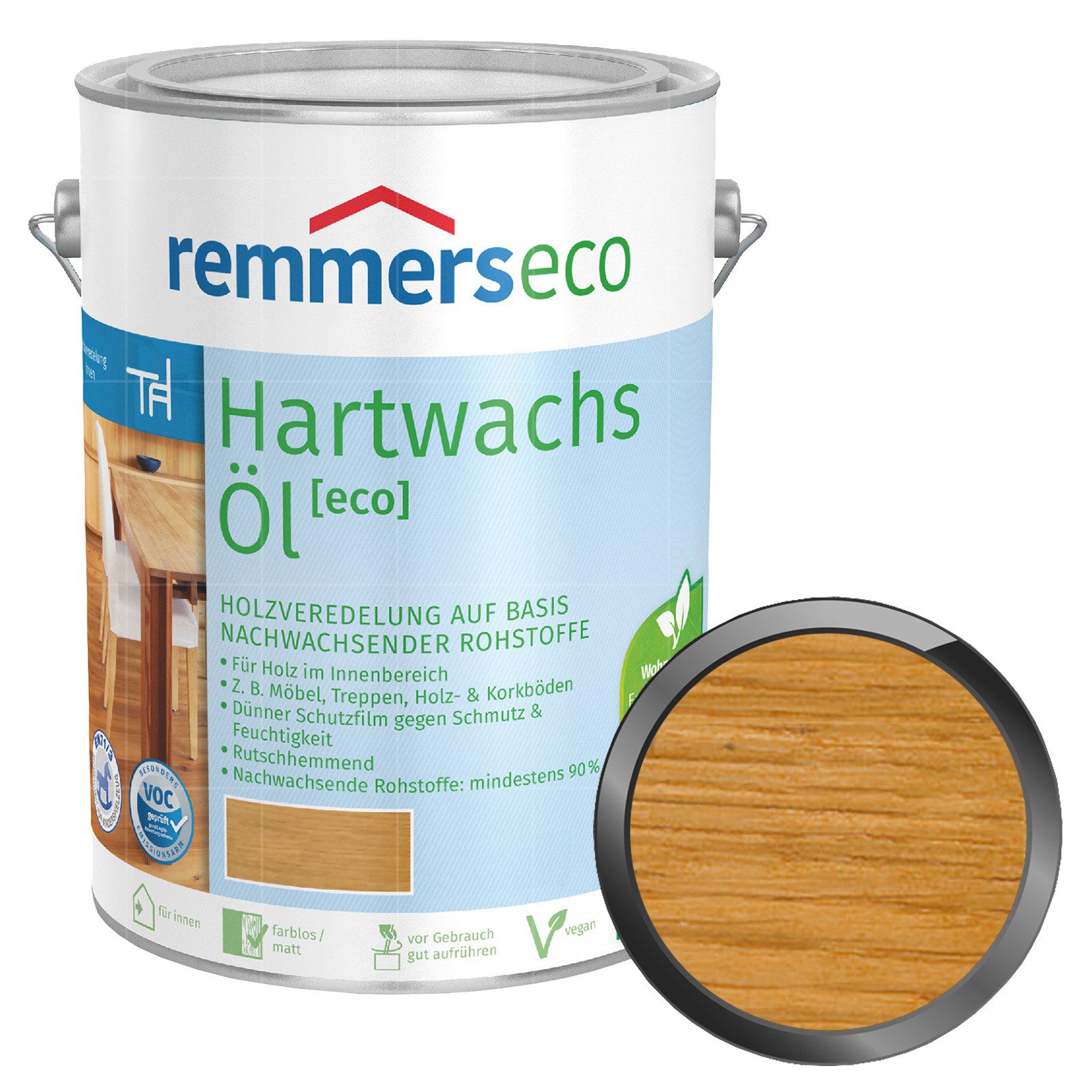 Remmers Holzöl REMMERS ECO HARTWACHS-ÖL - 0.375 LTR