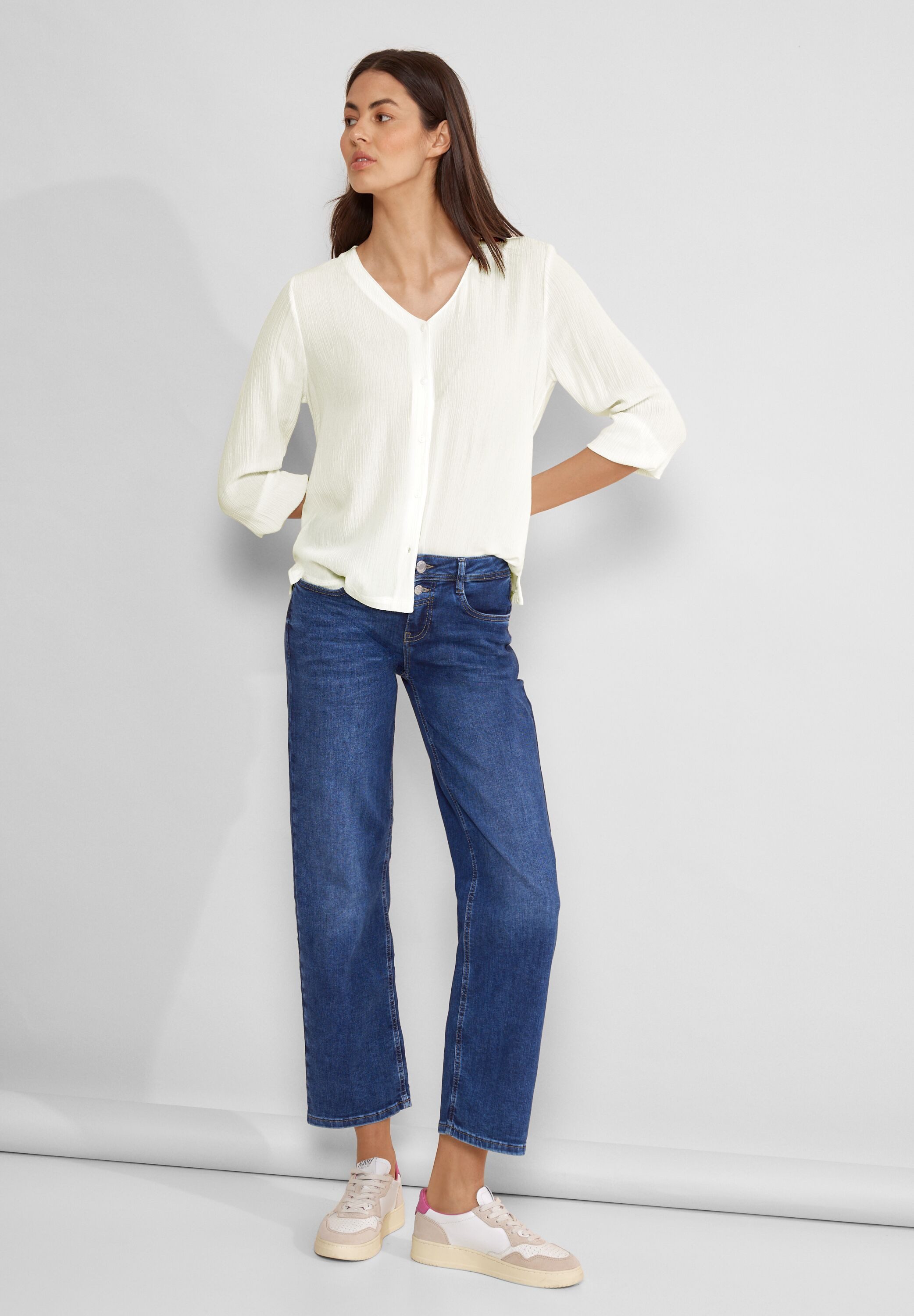 STREET ONE 3/4-Arm-Shirt Jersey