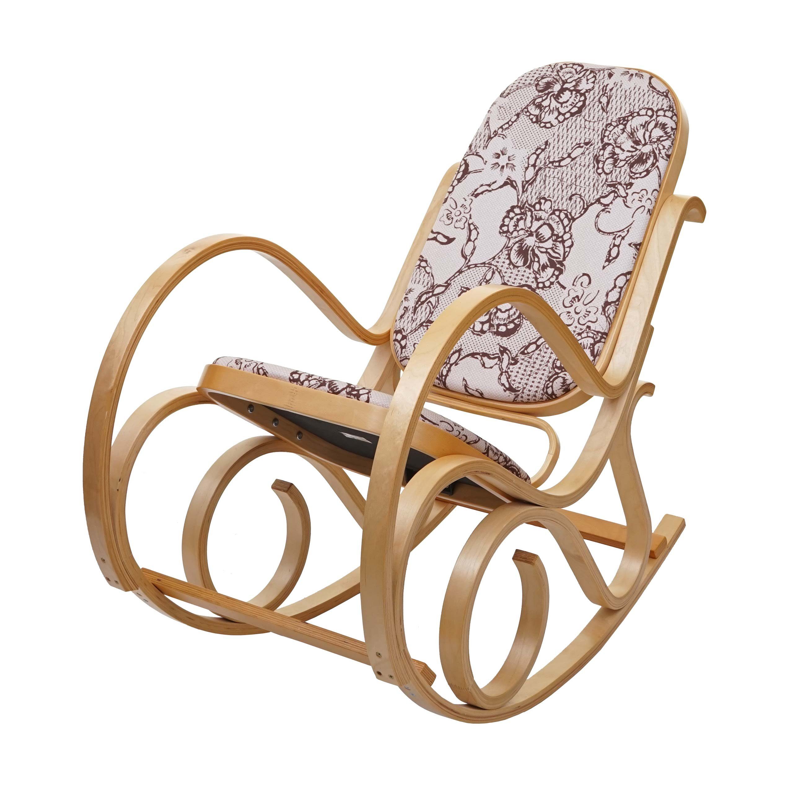 MCW Schaukelstuhl Gallarate, Retro-Design, Stabiles Gestell, günstig online kaufen