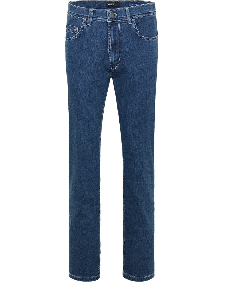 Pioneer Authentic Jeans 5-Pocket-Jeans PIONEER RANDO MEGAFLEX rinsed wash deep blue 1680 9980.05 - COOLMAX