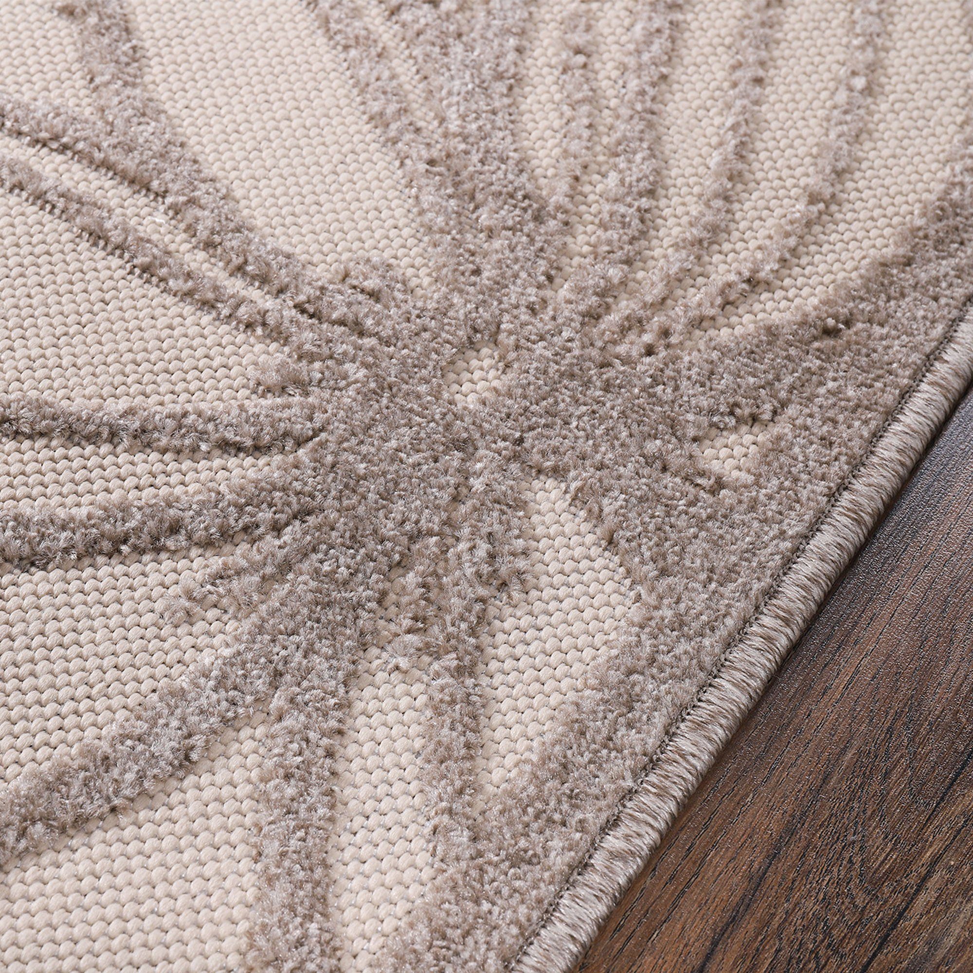 Sanat Teppich Floral 2 Outdoor, auch als Läufer und rund, rechteckig, Höhe: 6 mm, In- und Outdoor geeignet, Blumen, Balkon, Terrasse, Außenbereich – Bild 5 von 5