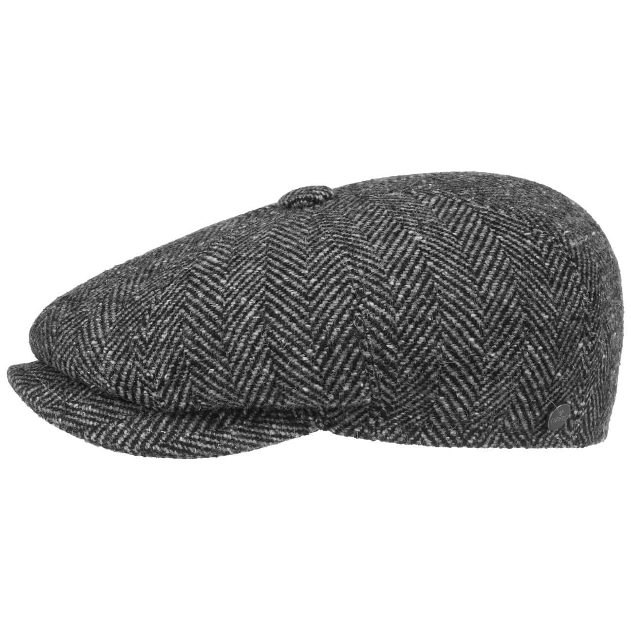 Lierys Flat Cap (1-St) Herringbone mit günstig online kaufen
