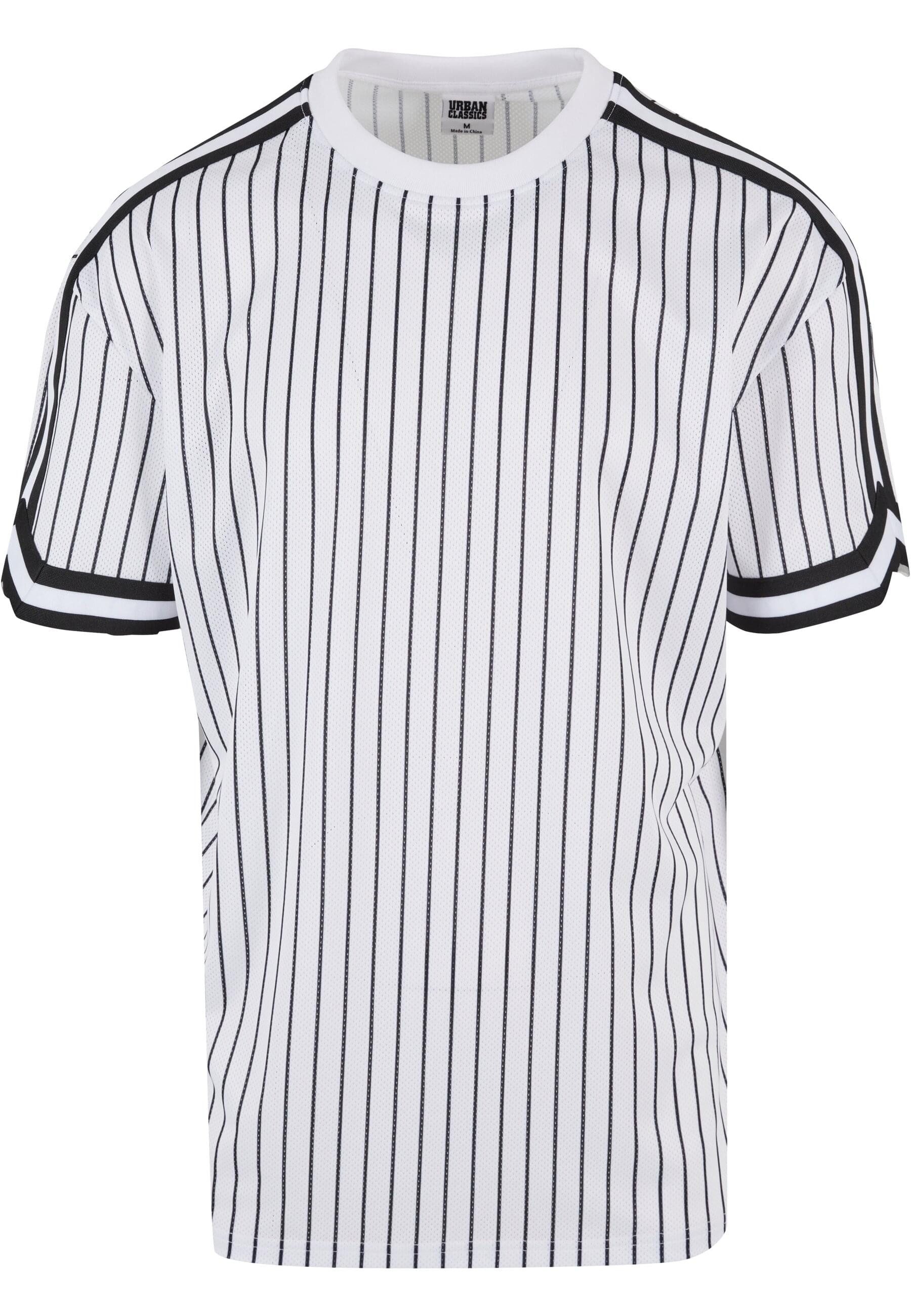 URBAN CLASSICS T-Shirt Urban Classics Herren Oversized Striped Mesh Tee (1- günstig online kaufen